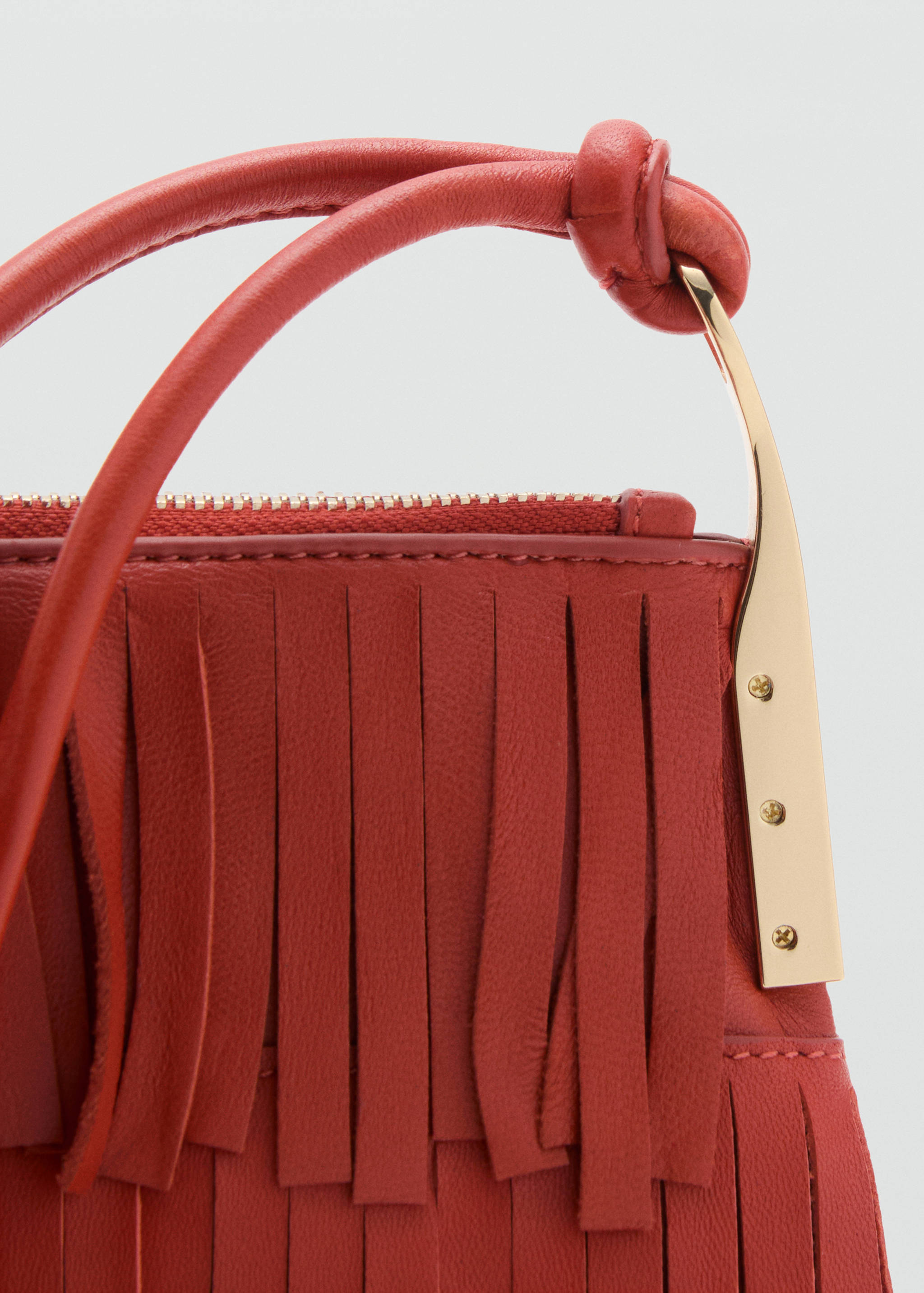 Bolso hombro piel flecos - Detalle del artículo 2
