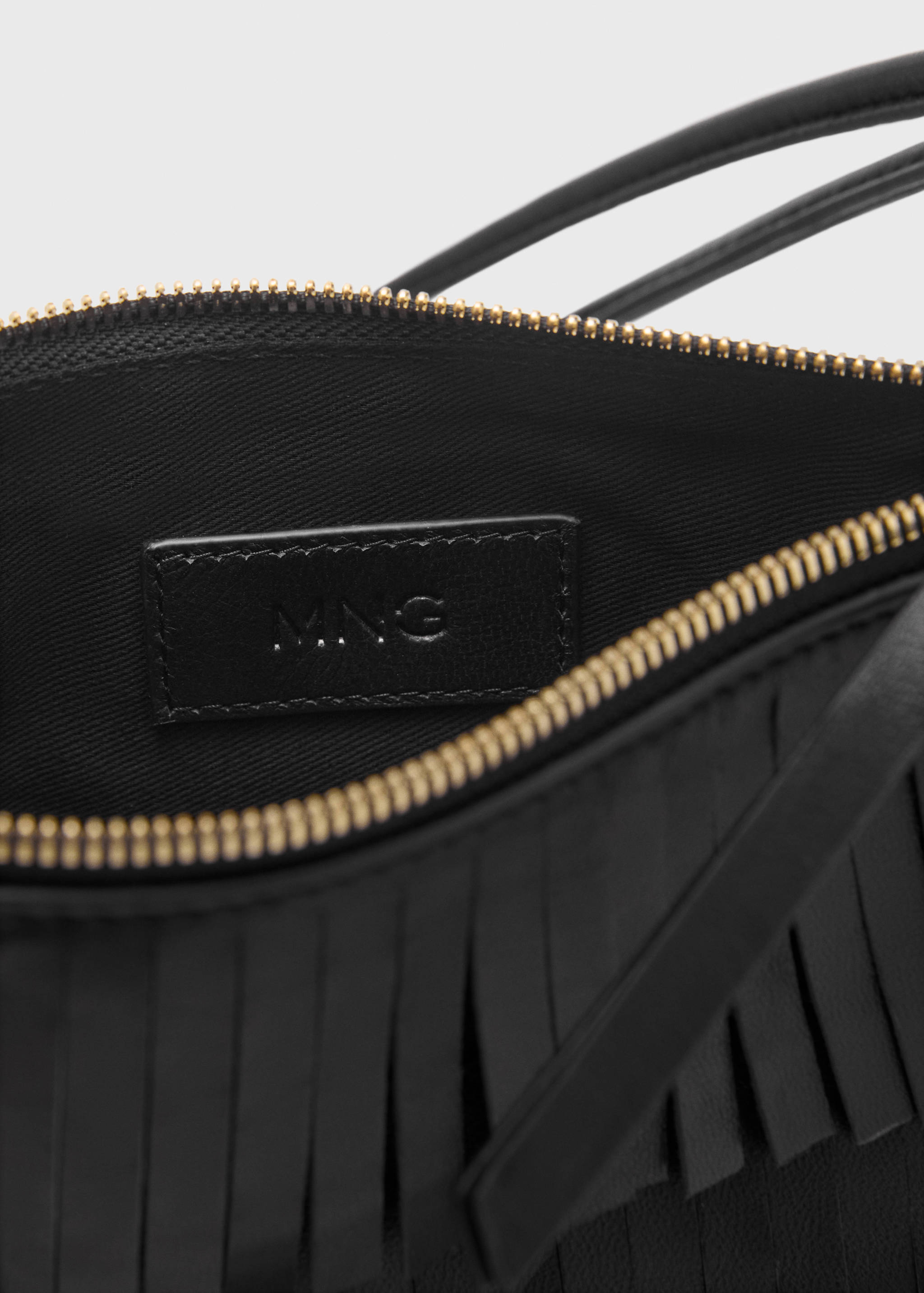 Bolso hombro piel flecos - Detalle del artículo 3