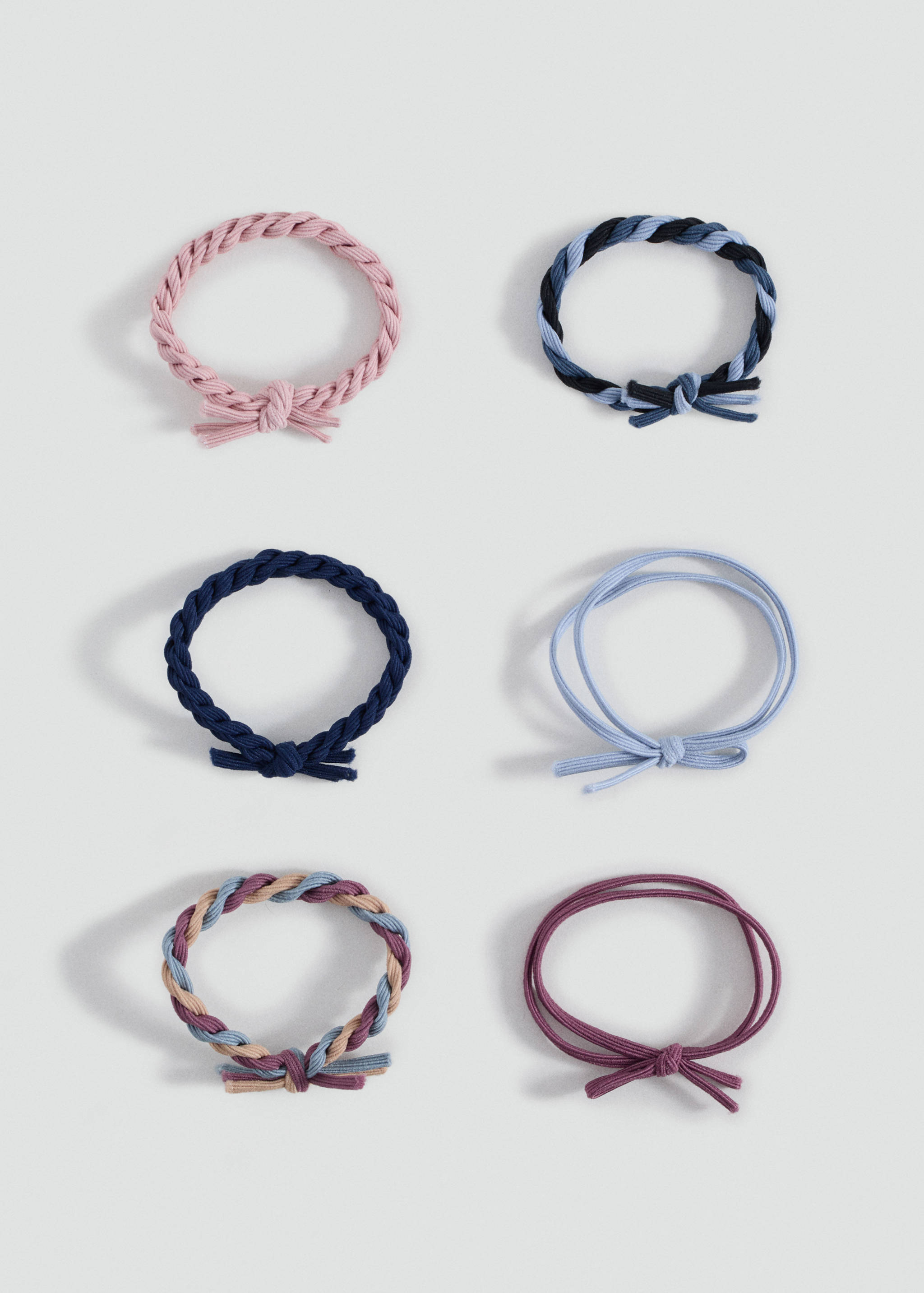 Pack 6 hair ties - Article without model
