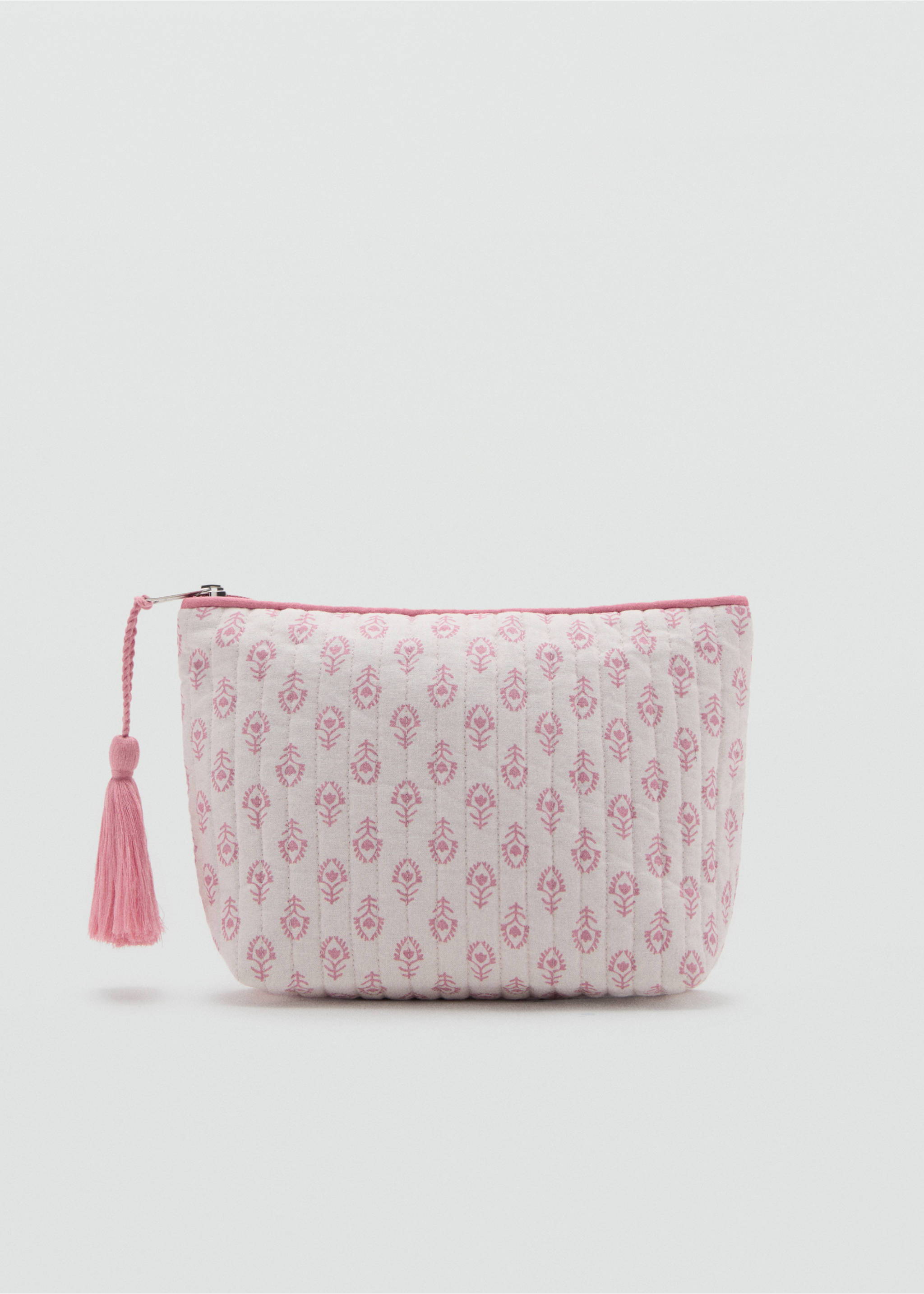 Printed cosmetic bag - Article without model, Pale Pink. Ref: 17063825-00.