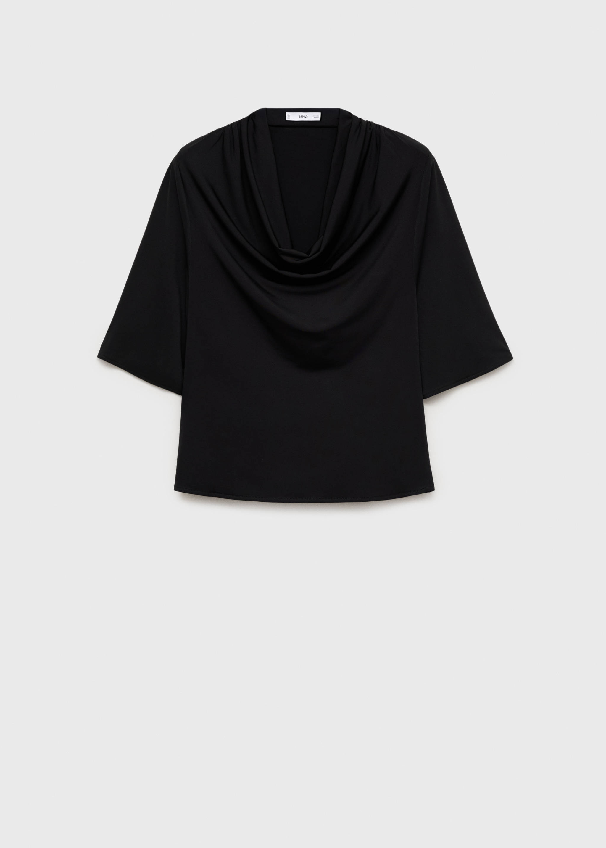 Draped neck top - Article without model