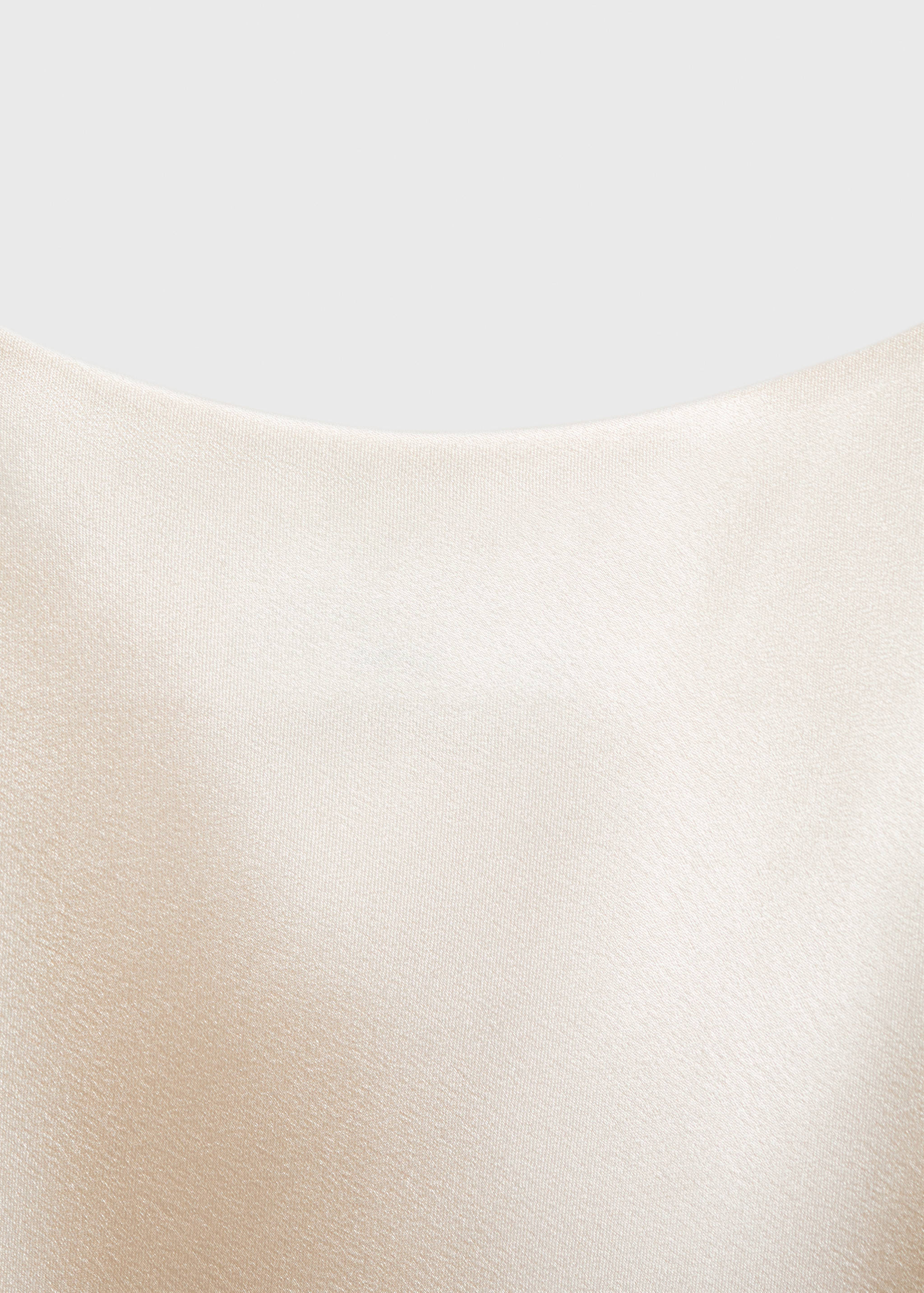 Satin top with straps - Details of the article 8