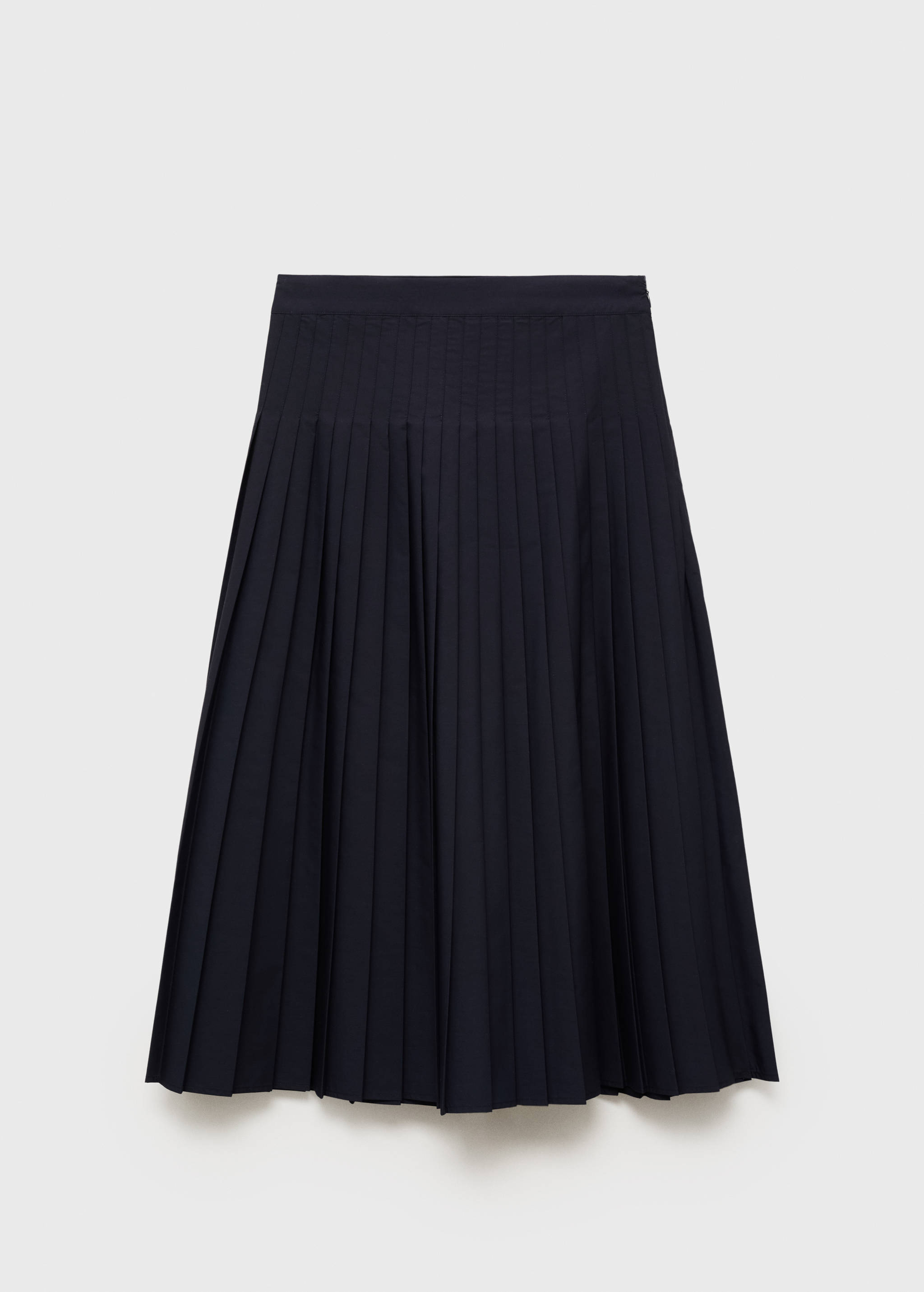 Pleated midi skirt - Article without model