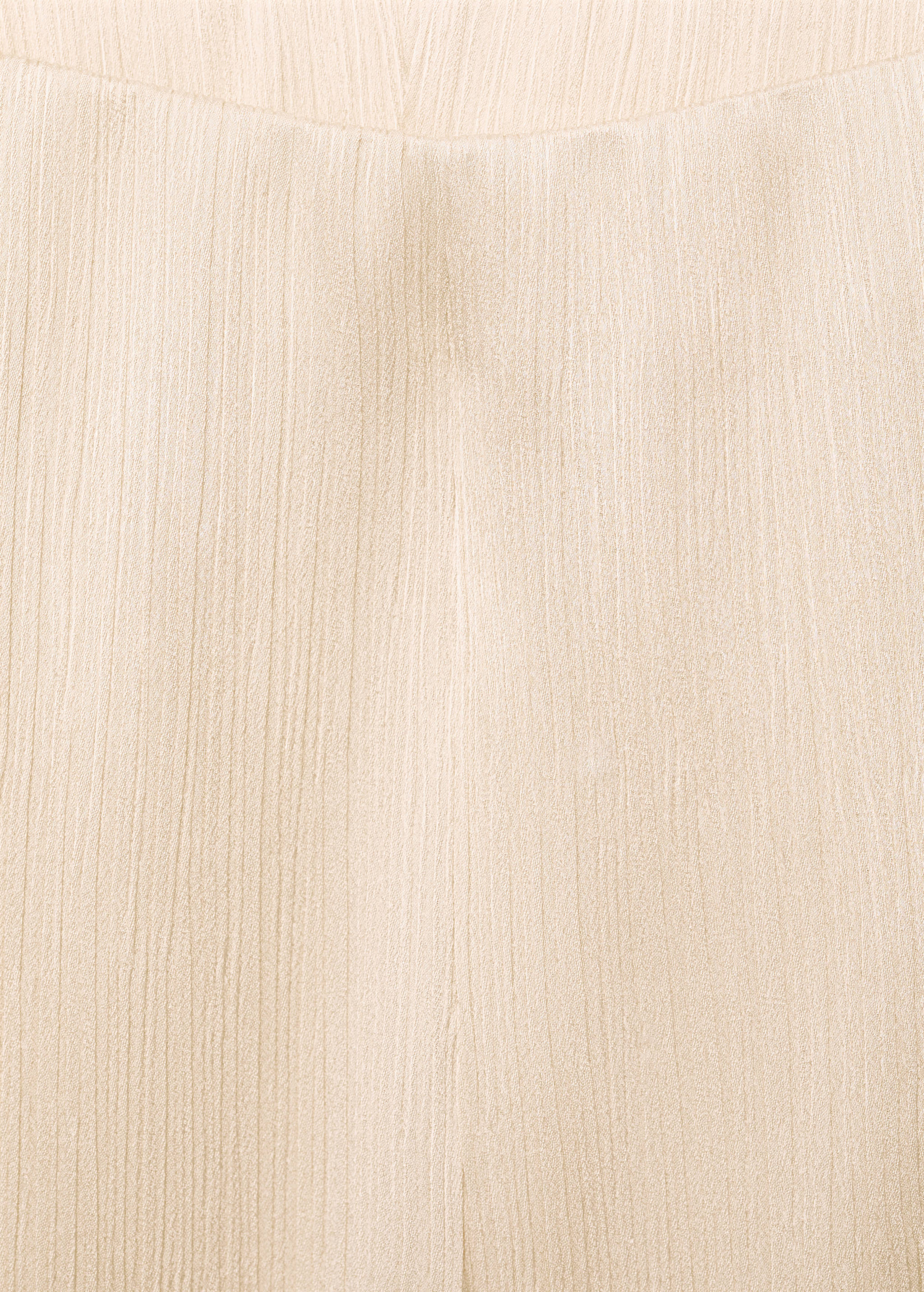 Παντελόνι πλισέ με ελαστική μέση - Λεπτομέρεια του προϊόντος 0