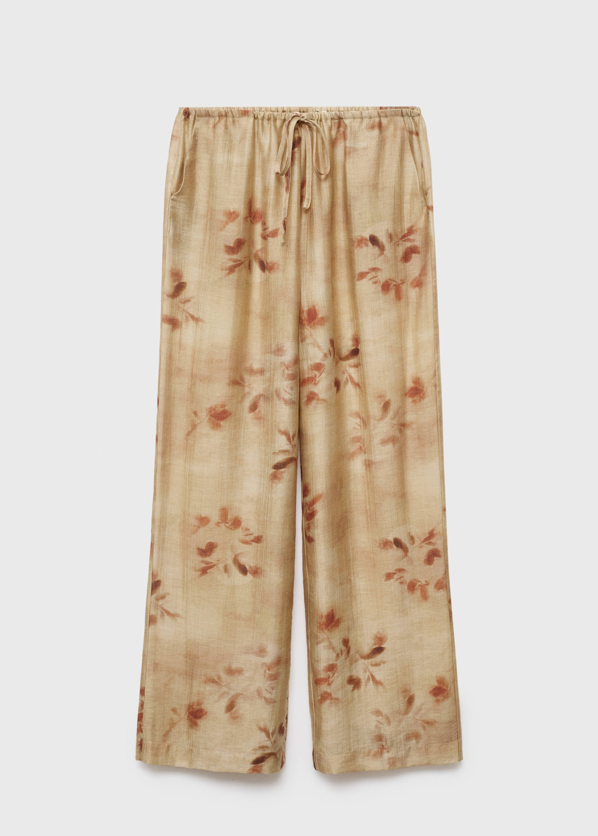 Leaf-print pants - Article without model