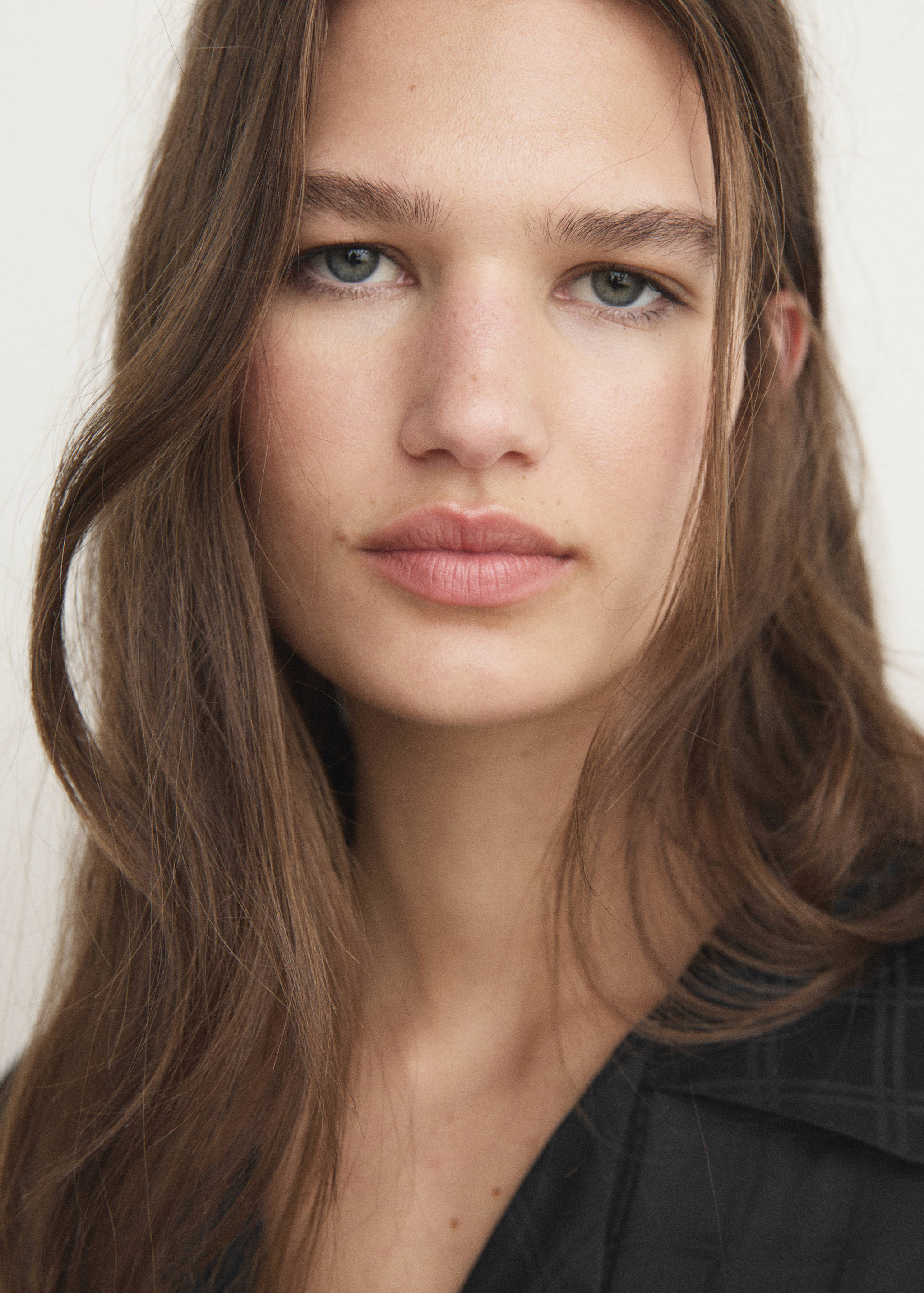 Rayon check pyjama top - Details of the article 1