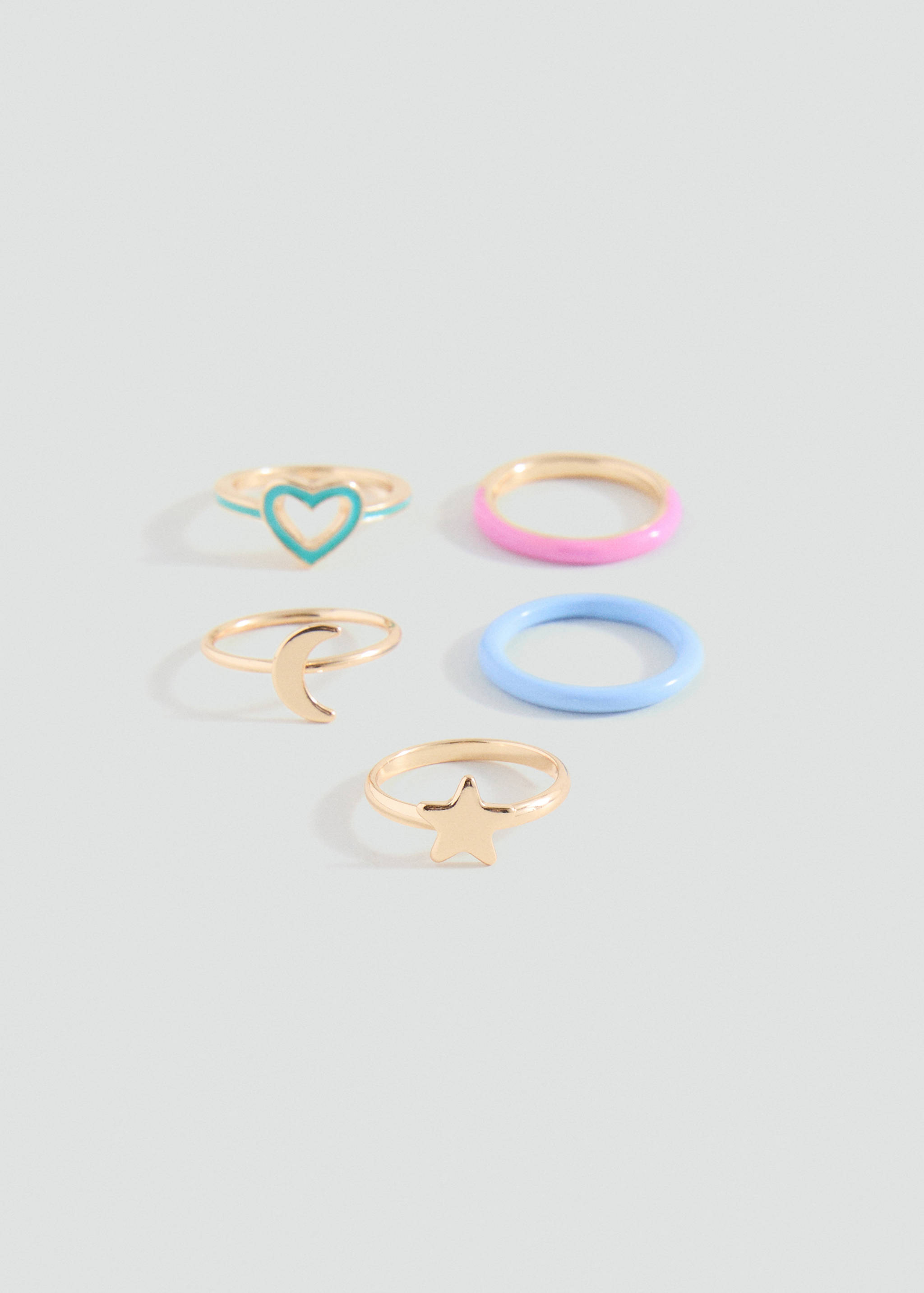 Pack 5 anillos combinados - Artículo sin modelo