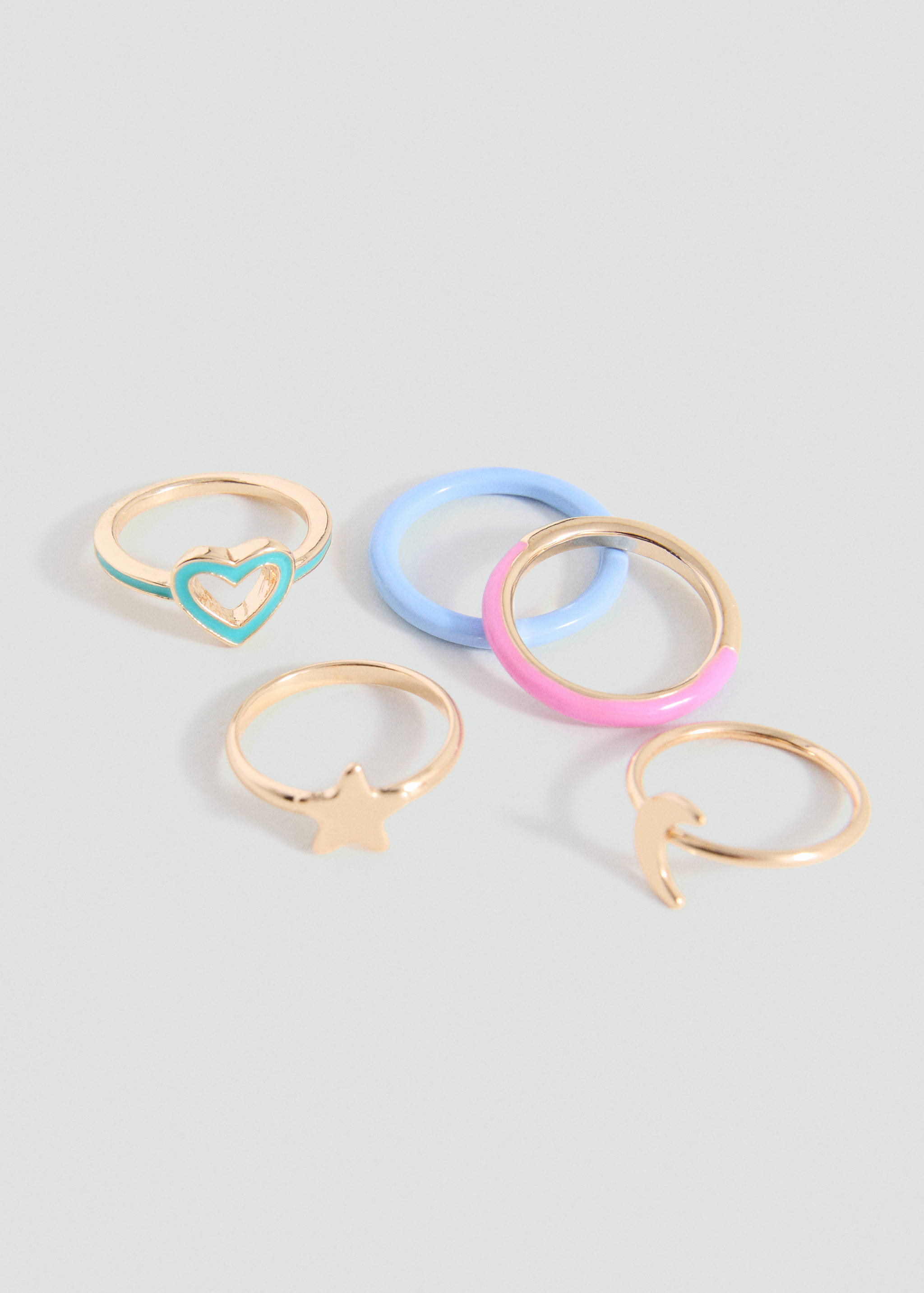 Pack 5 anillos combinados - Detalle del artículo 1