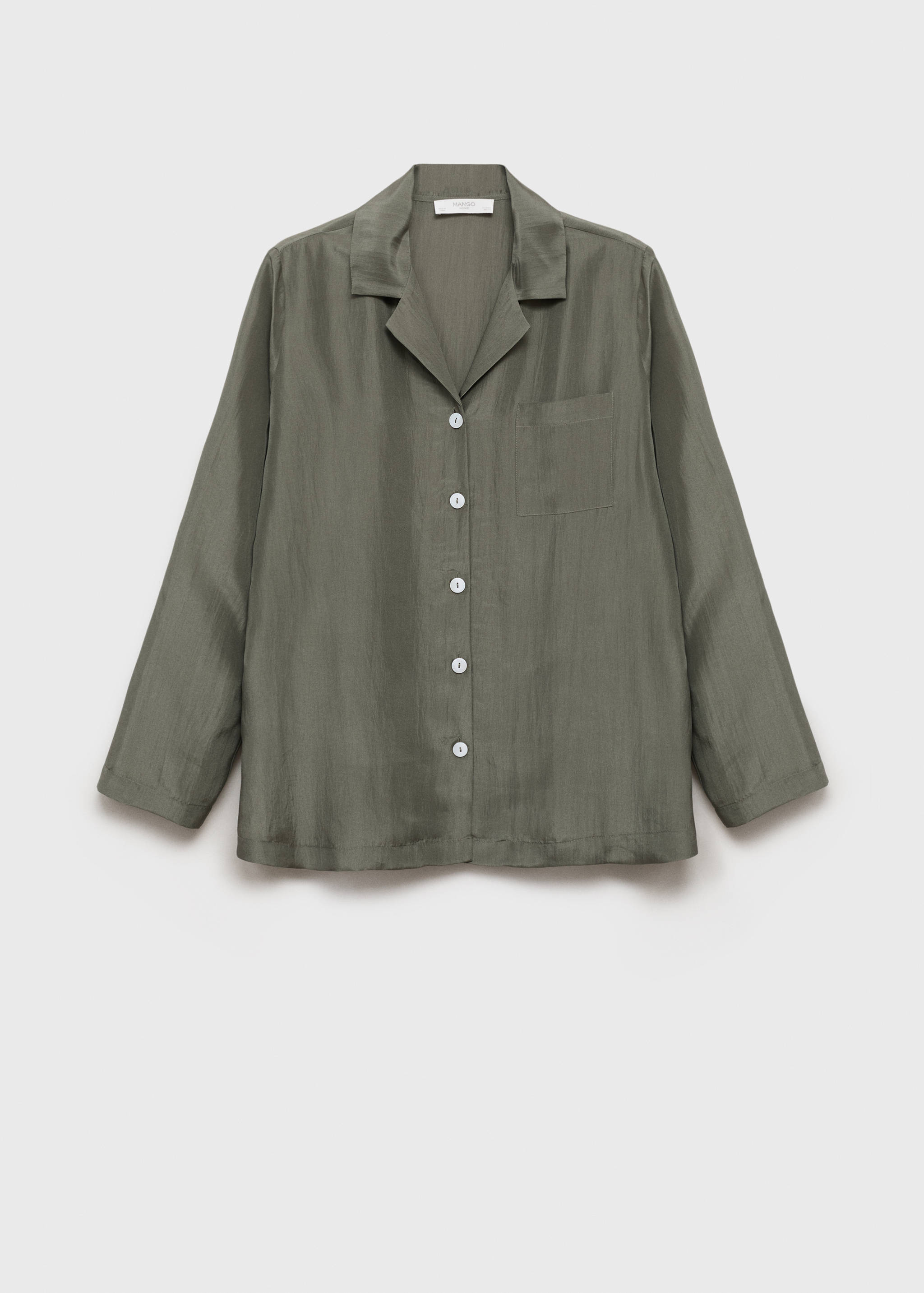Camisa larga seda - Artículo sin modelo