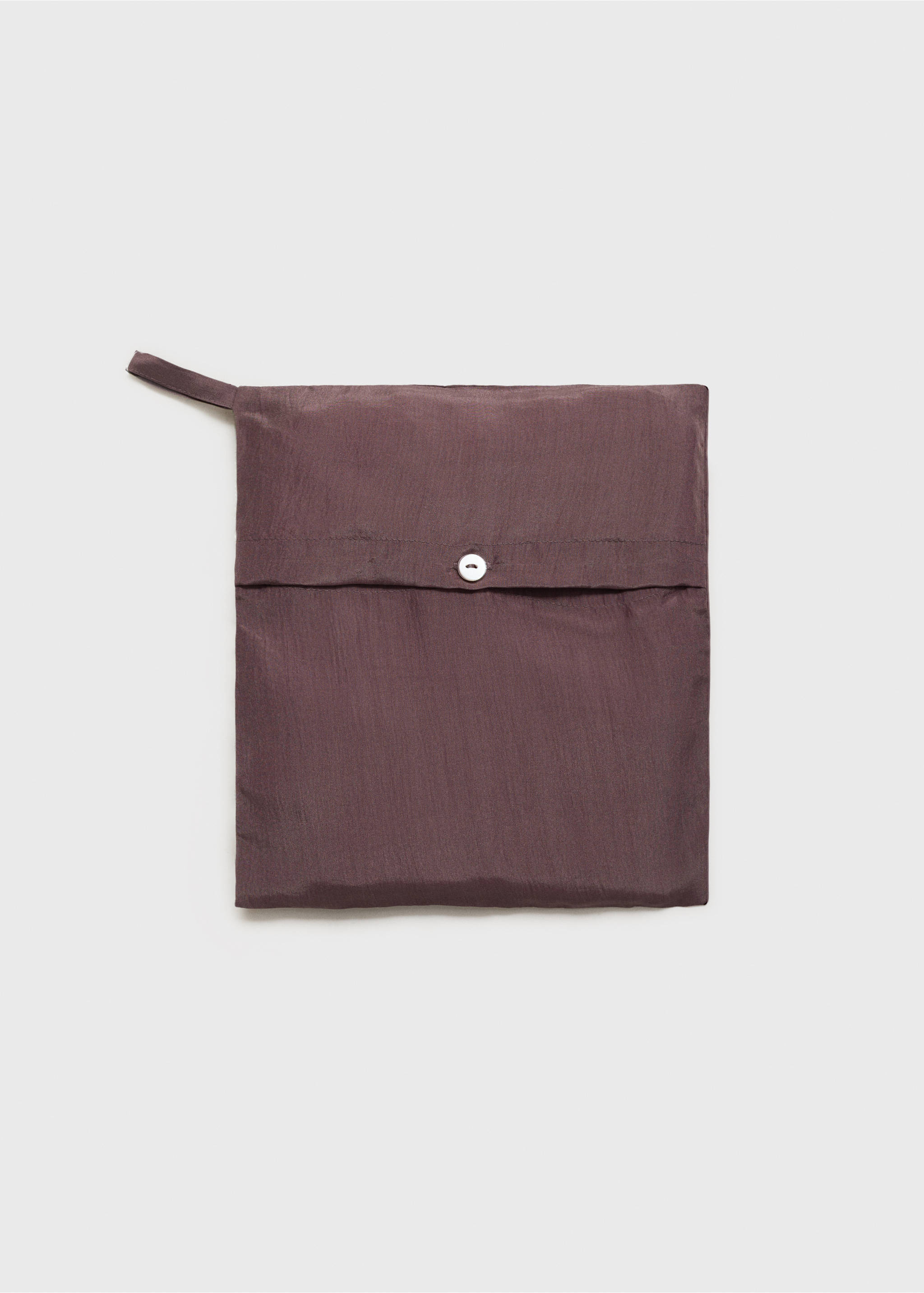 Chemise longue en soie - Détail de l'article 0, Mûre. Ref: 17064126-00.