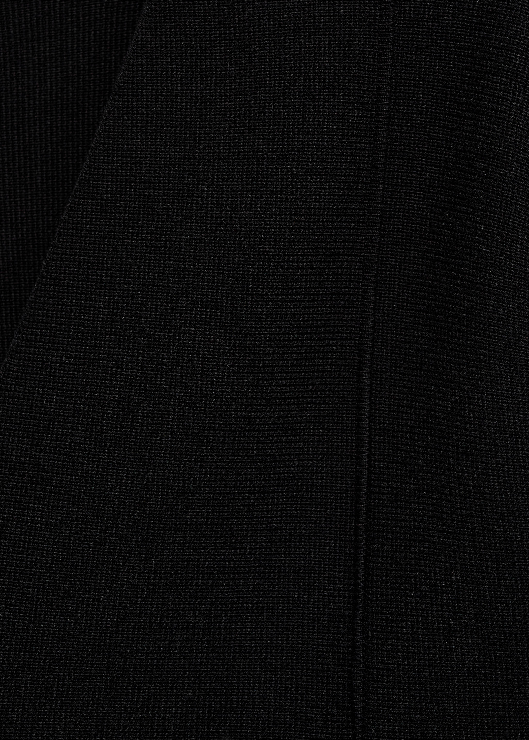 Knitted jacket with jewel buttons - Details of the article 8, Black. Ref: 17064139-00.