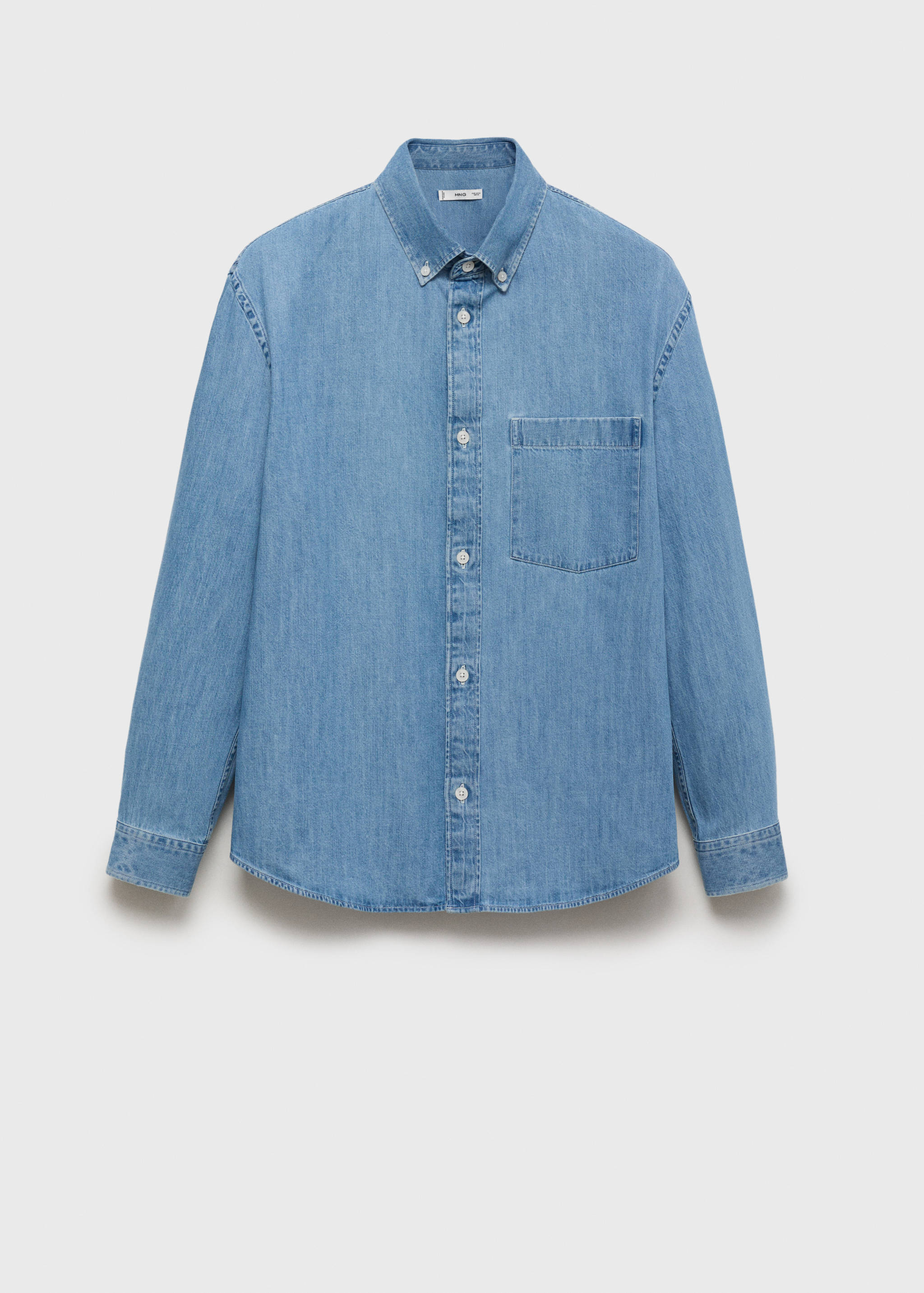 Camisa denim bolsillo - Artículo sin modelo