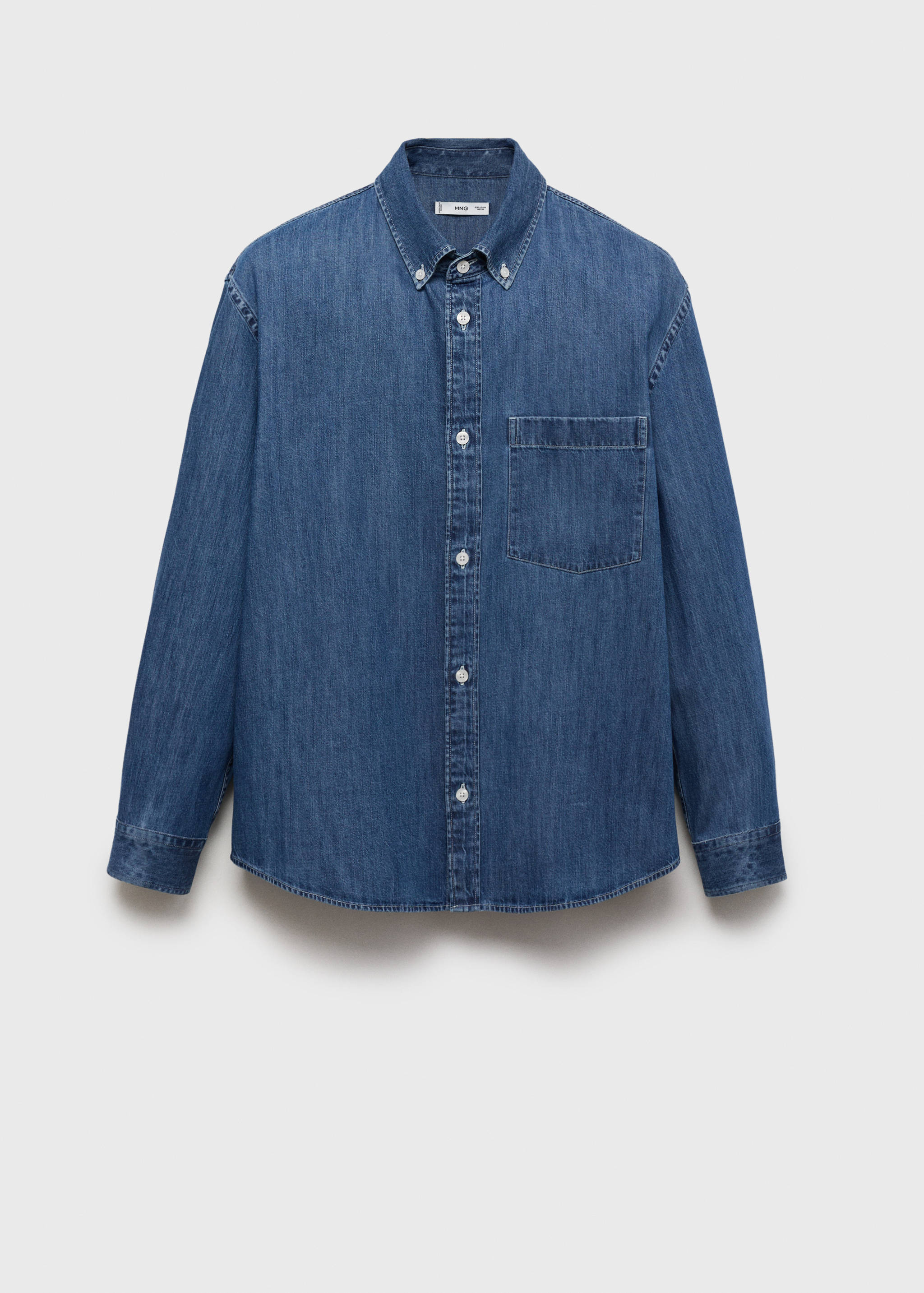 Camisa denim bolsillo - Artículo sin modelo