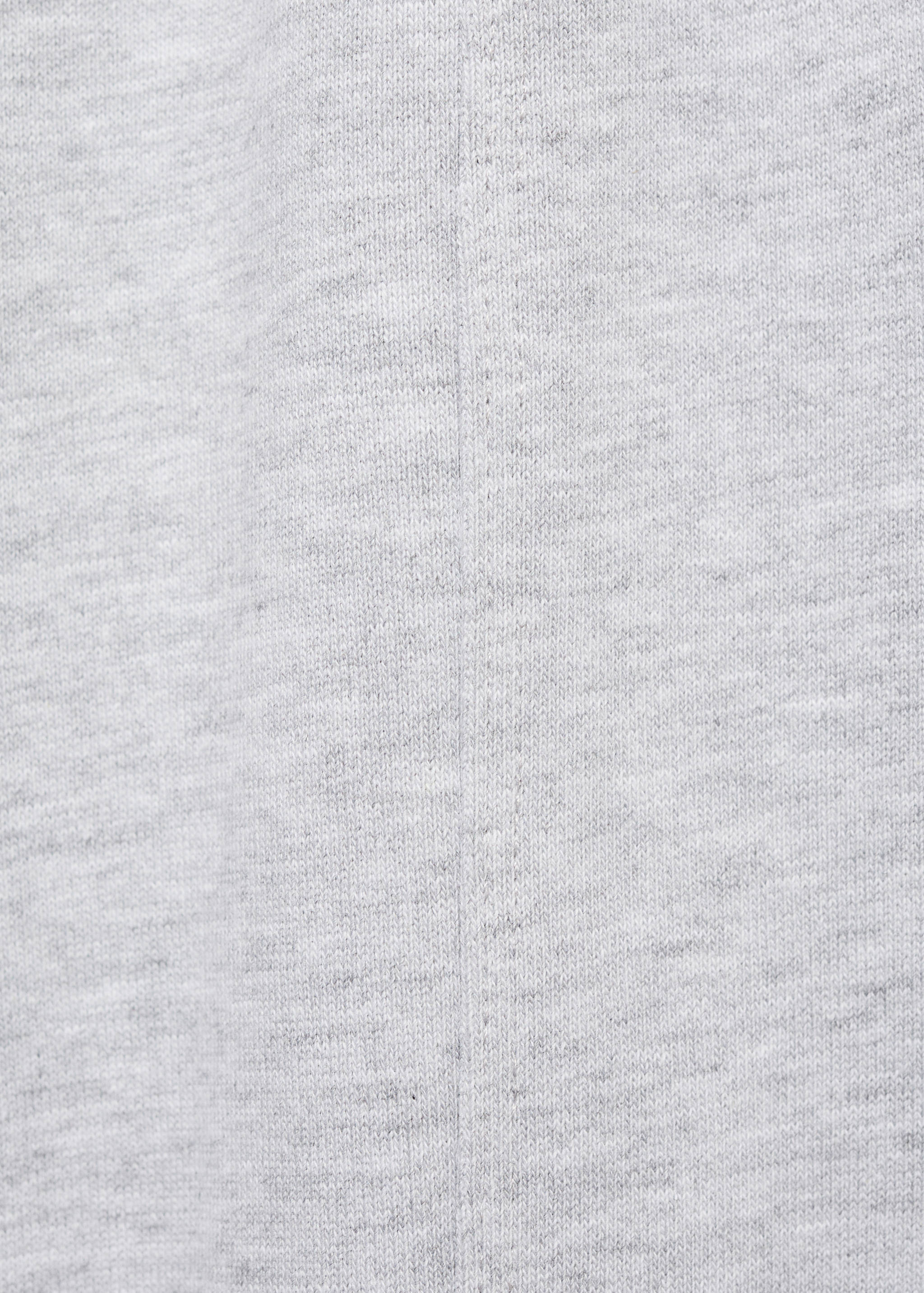 Cotton joggers with elastic waist - Details of the article 0