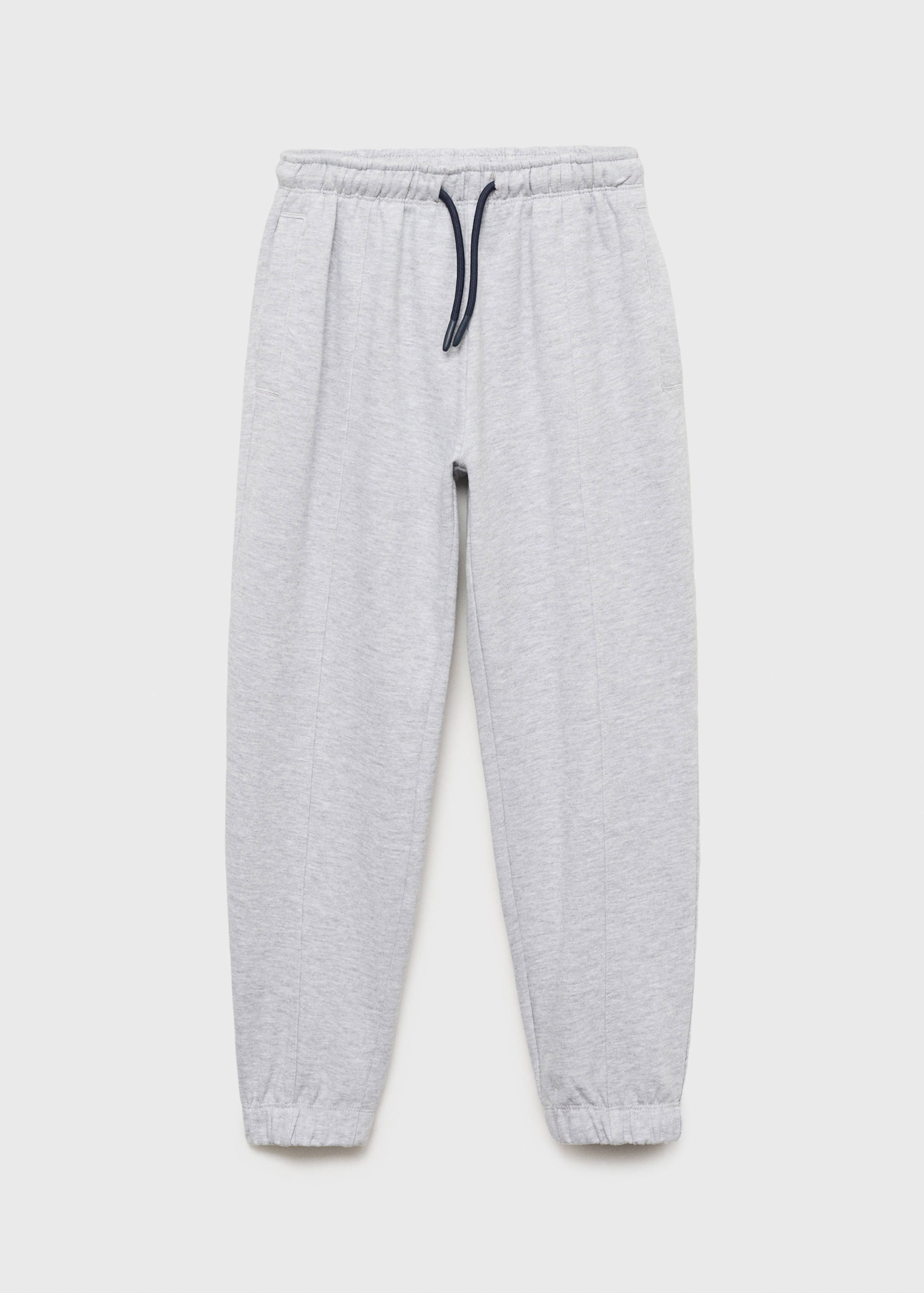 Βαμβακερό joggers με ελαστική μέση - Προϊόν χωρίς μοντέλο
