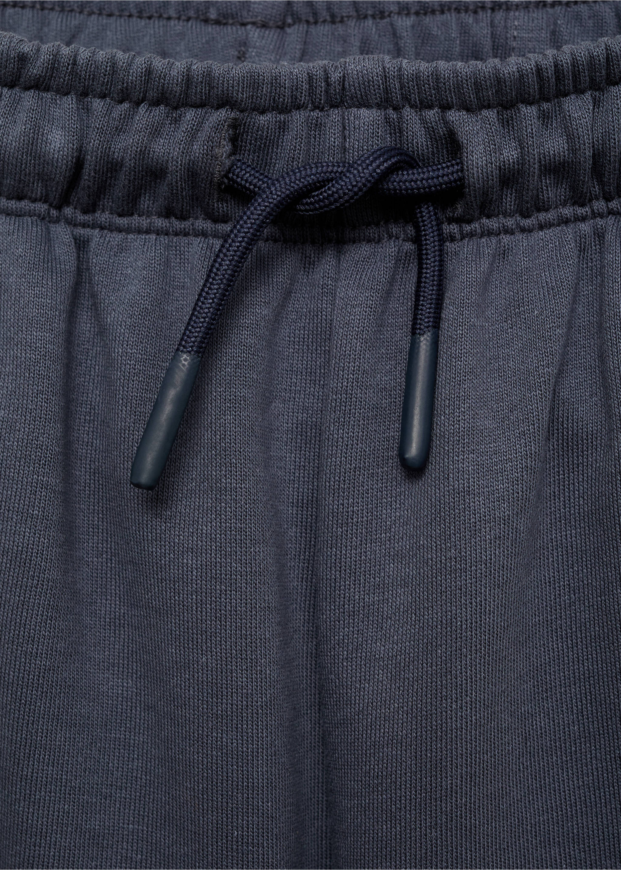 Joggers cotó cintura elàstica - Detall de l'article 8, Gris fosc. Ref: 17064417-00.