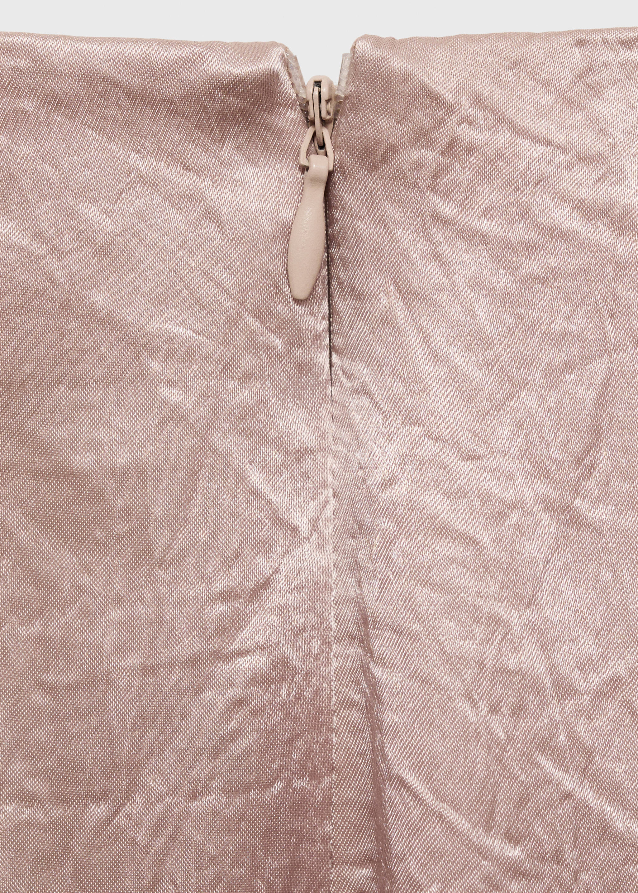 Pantalons setinats efecte arrugat - Detall de l'article 0