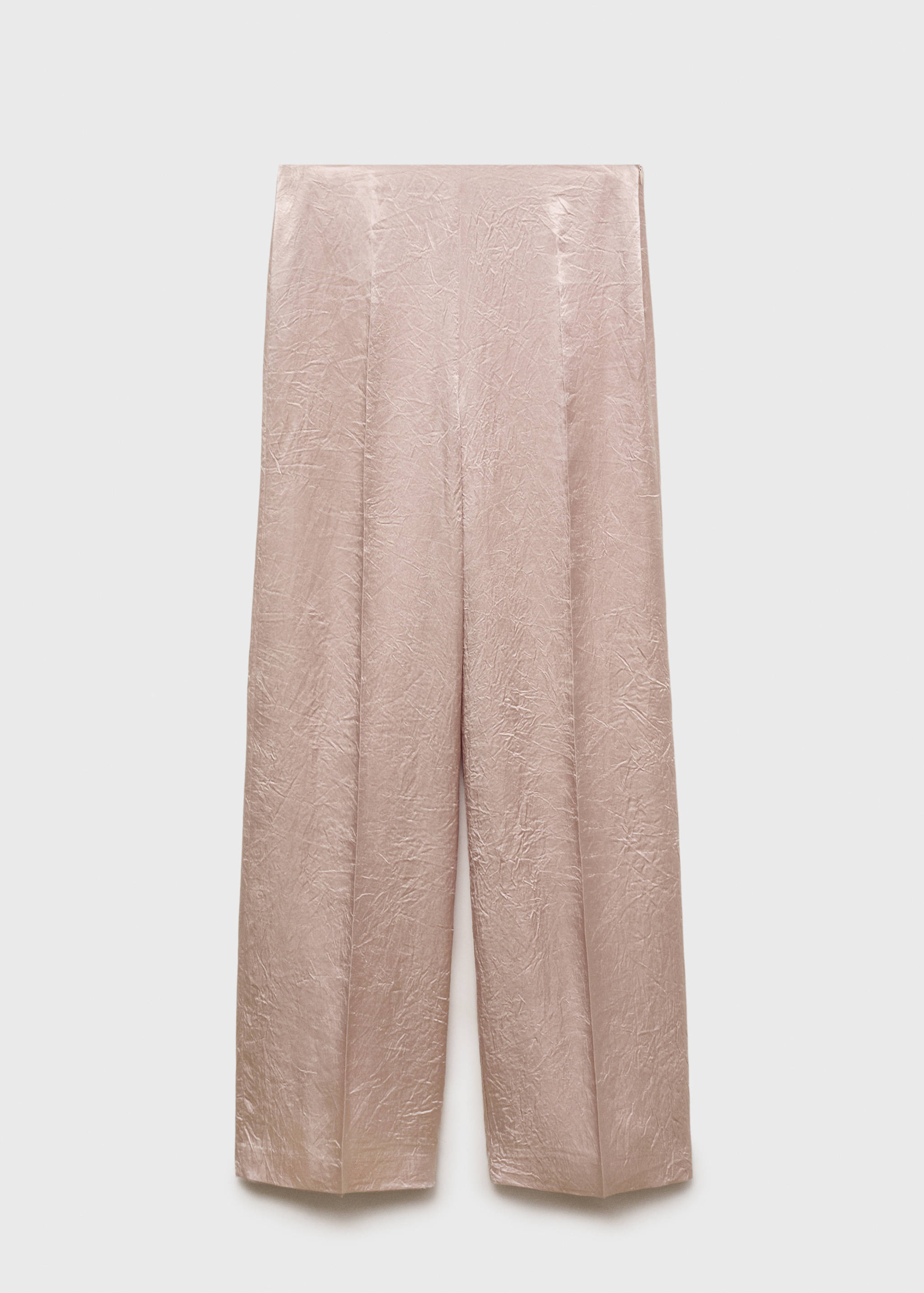 Pantalons setinats efecte arrugat - Article sense model