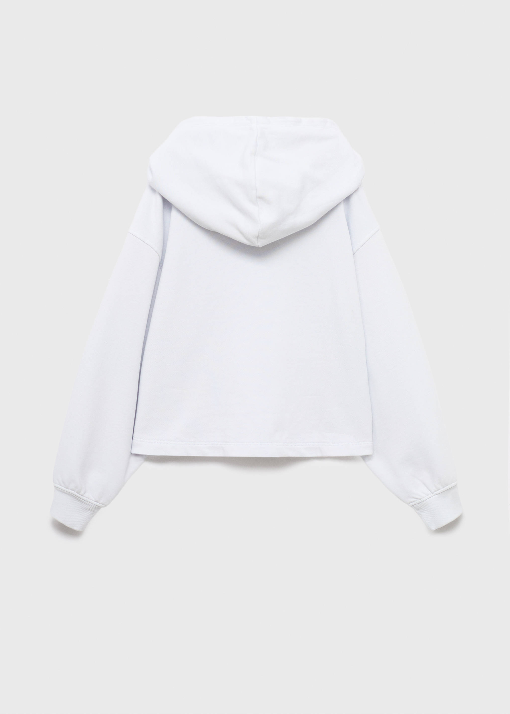 Oversized hoodie - Reverse of the article, Sky Blue. Ref: 17064422-00.