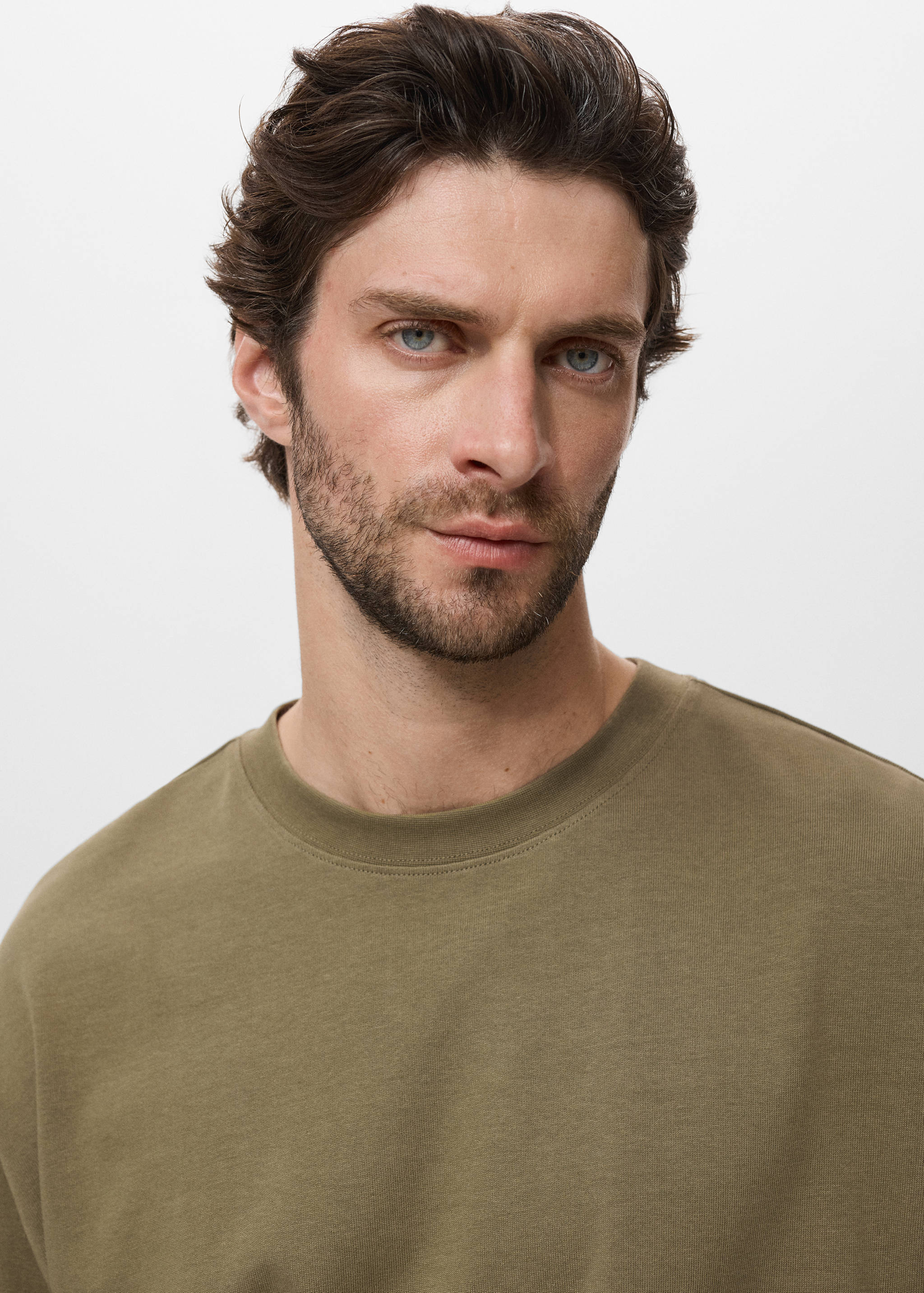 Sweatshirt aus 100 % Baumwolle im Relaxed Fit - Detail des Artikels 1