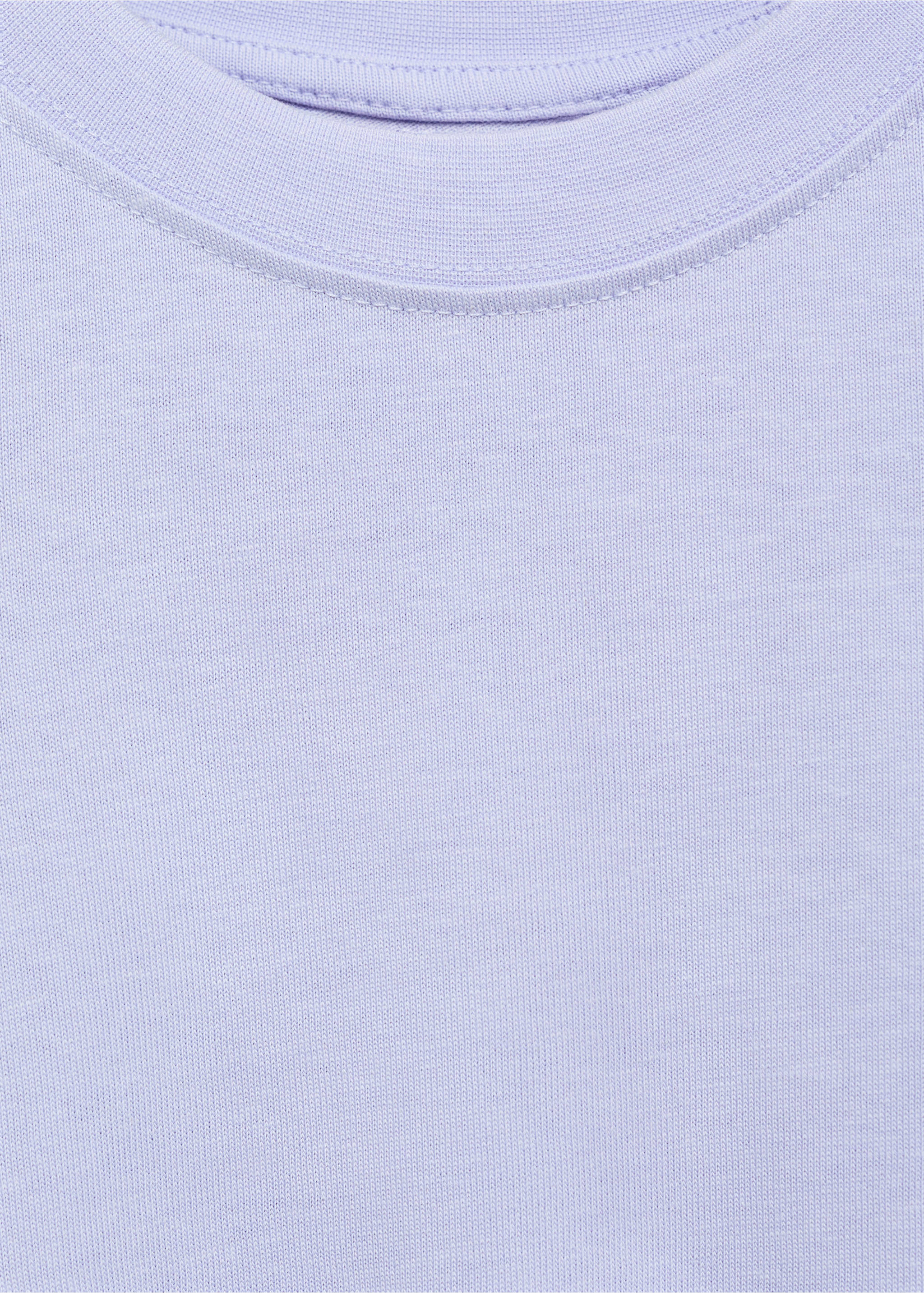 Sweat 100 % coton relaxed-fit - Détail de l'article 8, Bleu ciel. Ref: 17064432-00.