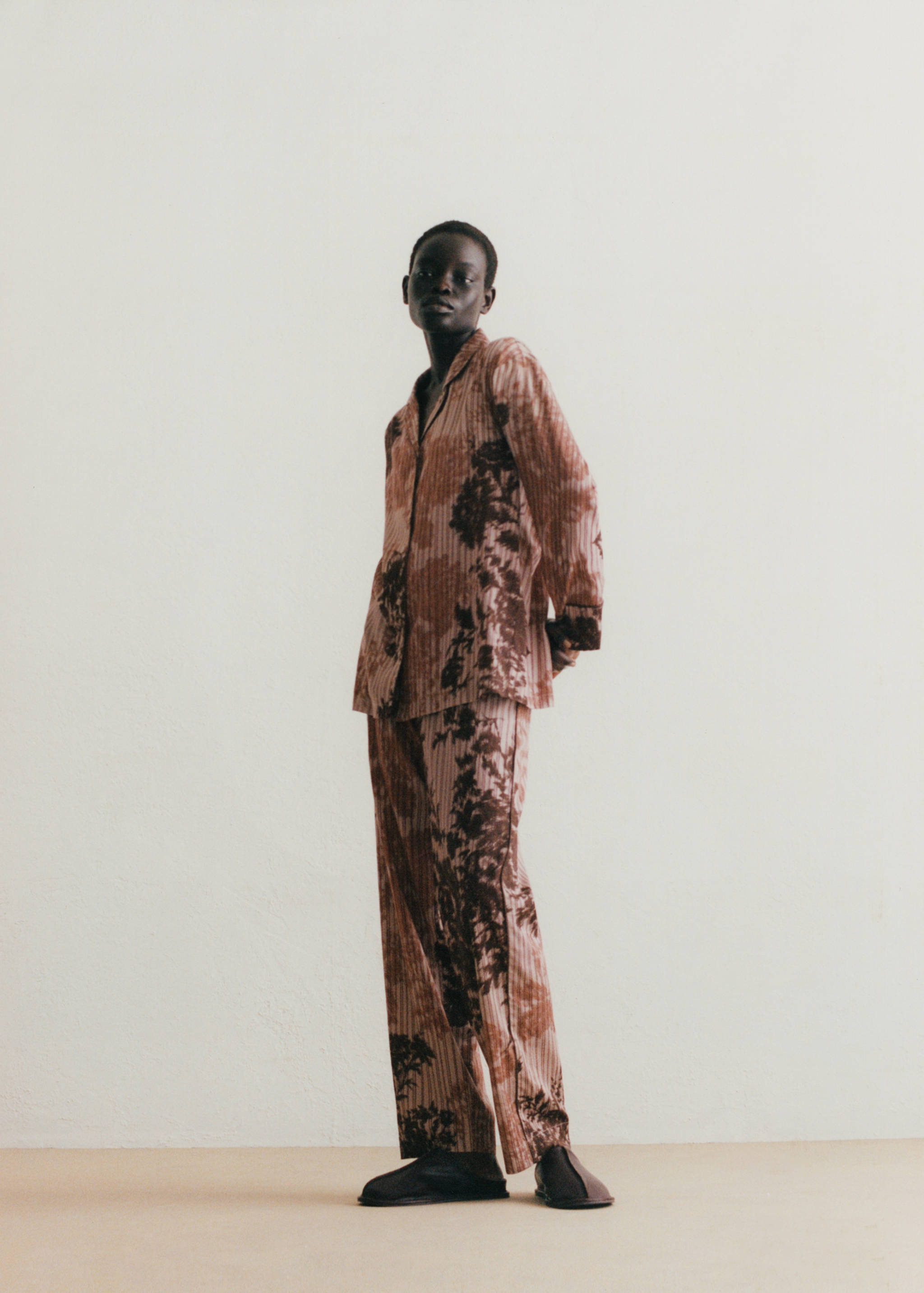 Pantalon pyjama imprimé estompé - Détail de l'article 3