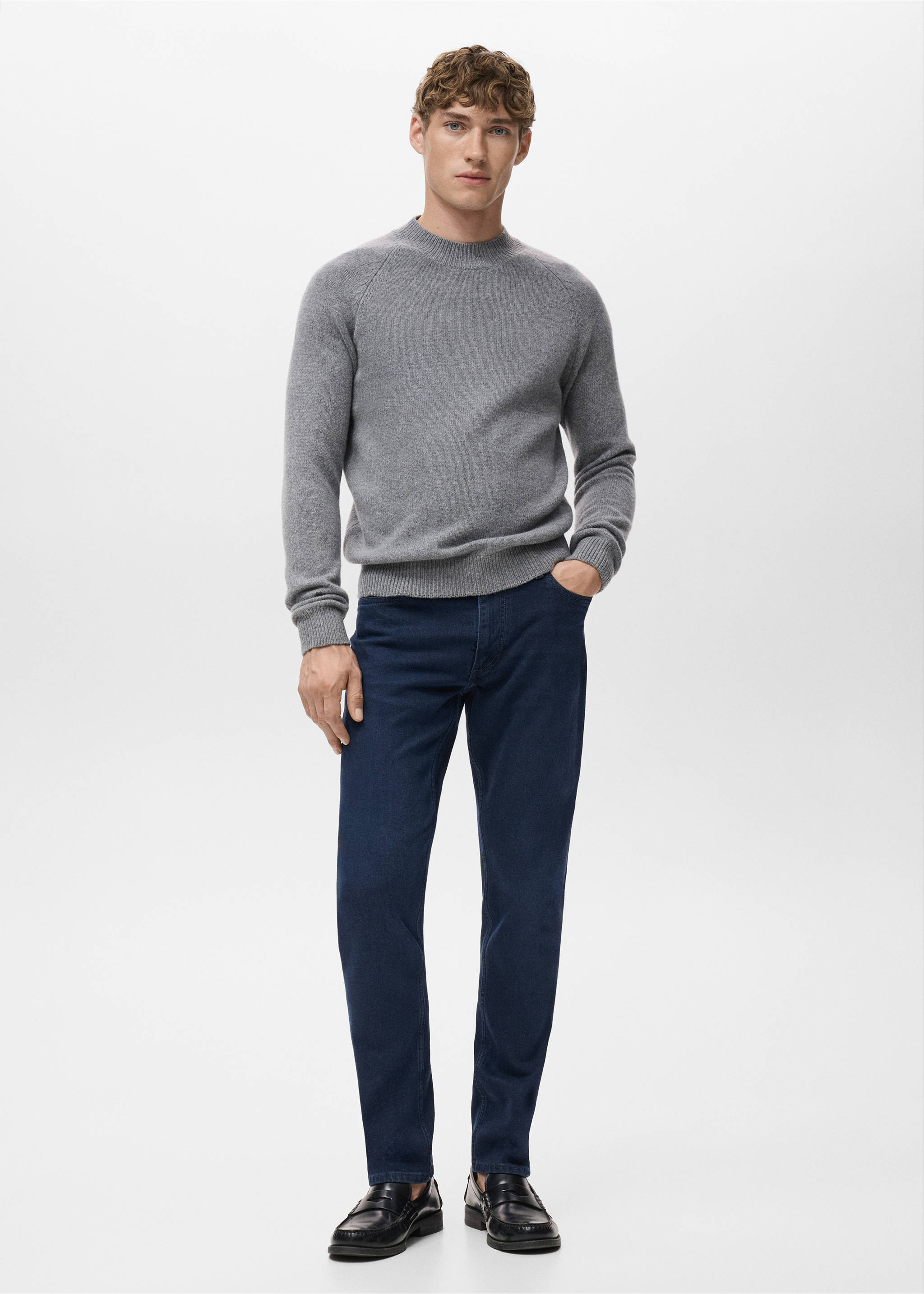 Slim fit blue black Jan jeans - General plane, Deep Dark Blue. Ref: 17064438-00.