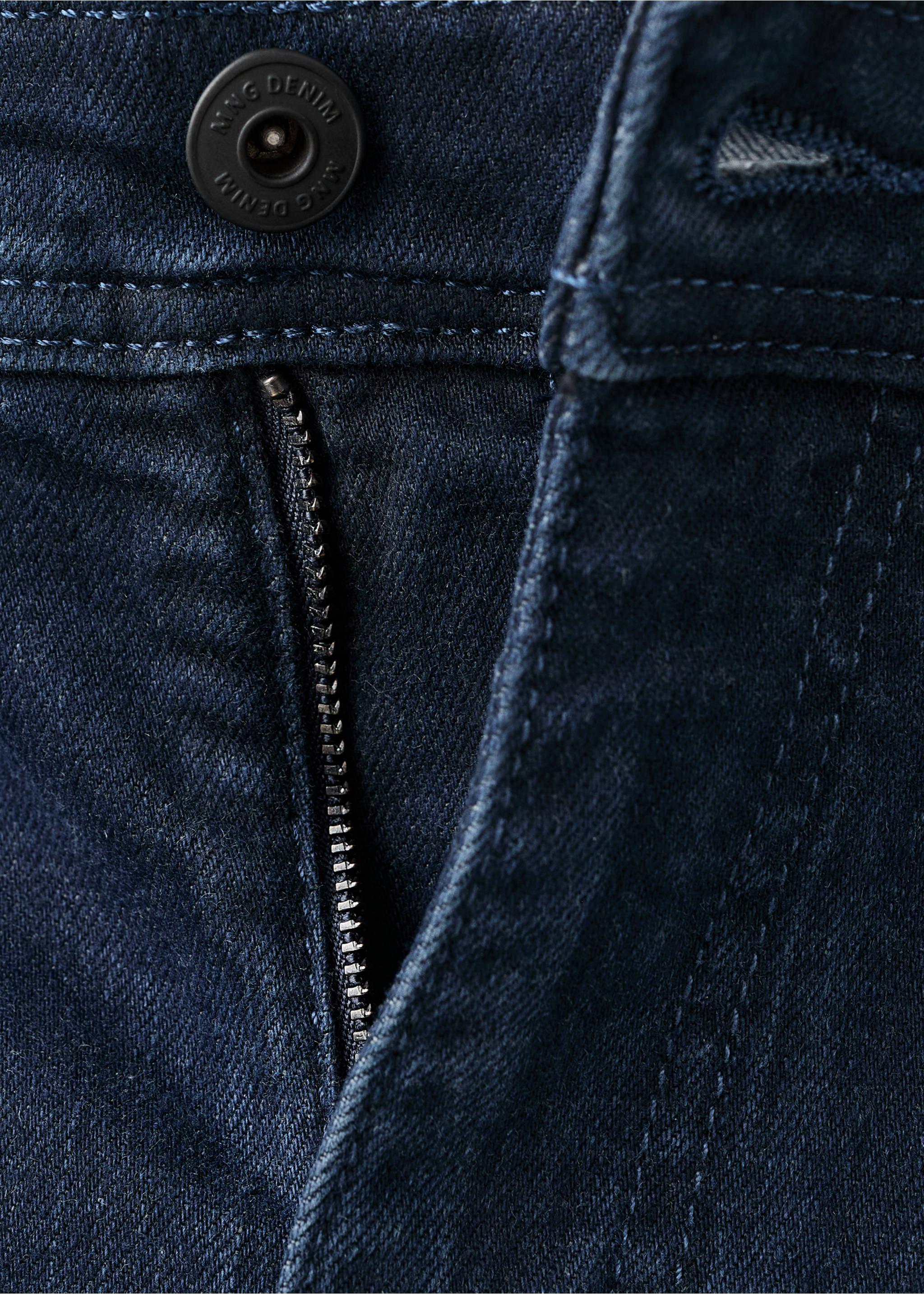 Slim fit blue black Jan jeans - Details of the article 0, Deep Dark Blue. Ref: 17064438-00.