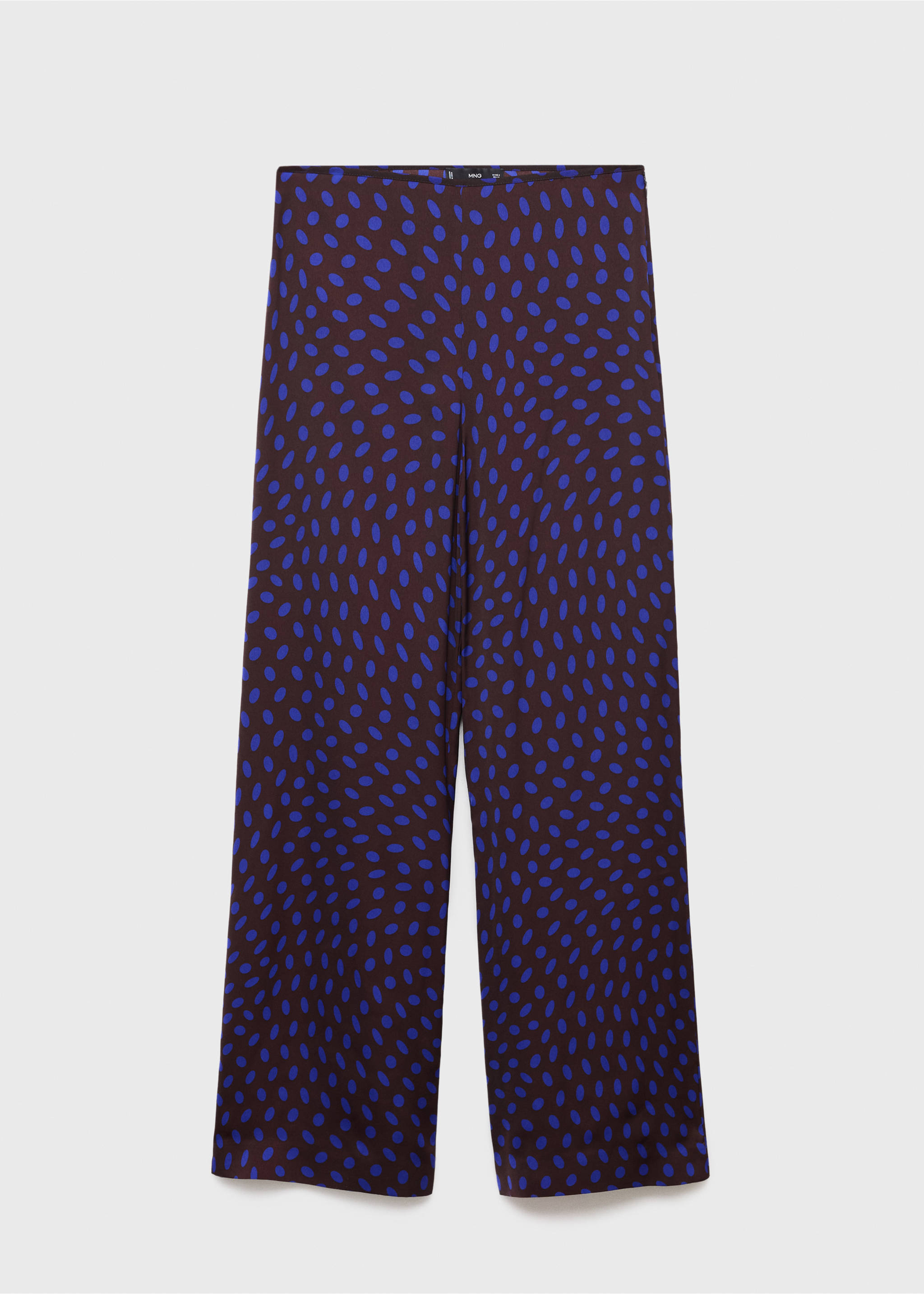 Pantalón flare lunares - Artículo sin modelo, Marrón. Ref: 17064445-00.