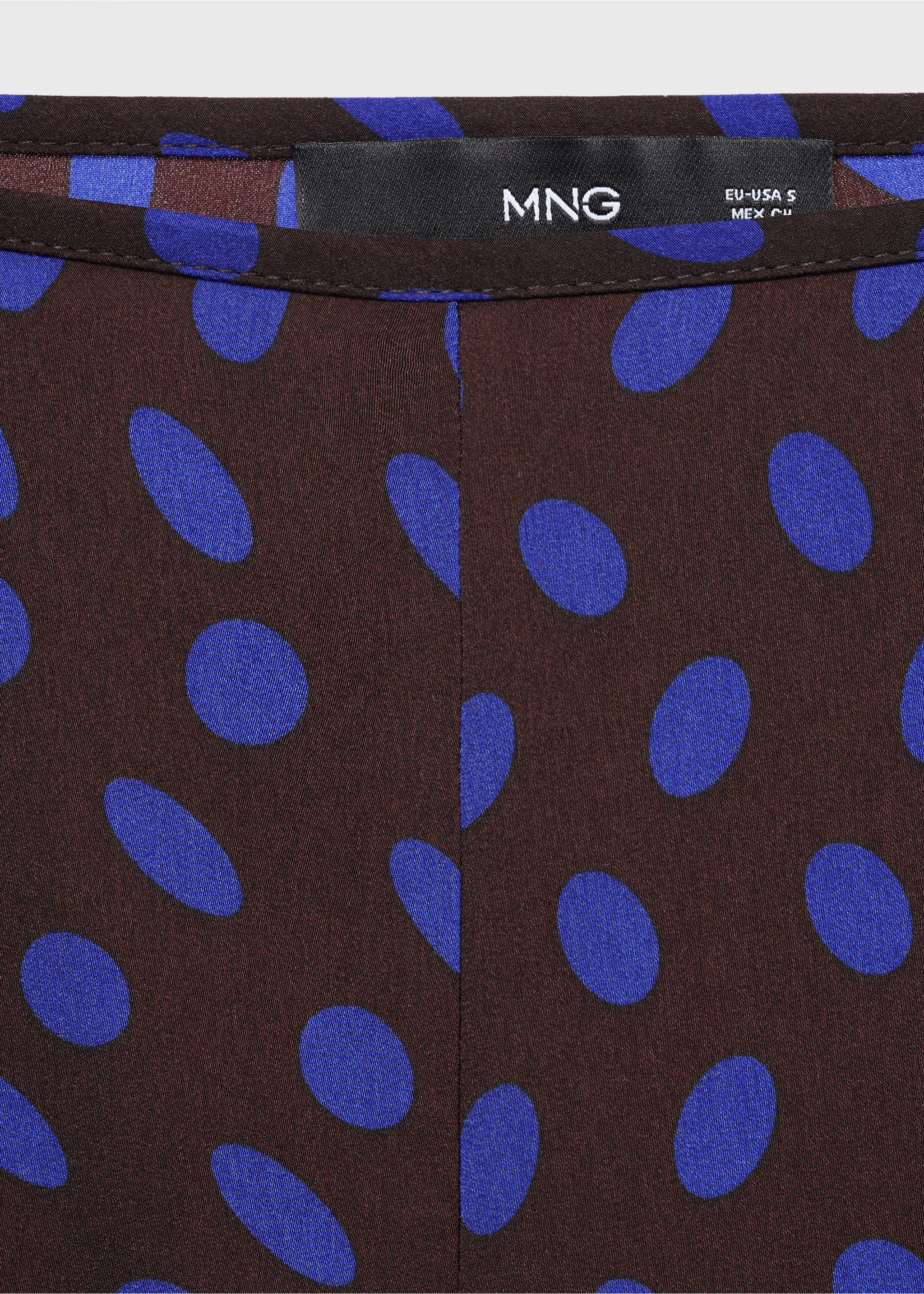 Pantalón flare lunares - Detalle del artículo 8, Marrón. Ref: 17064445-00.