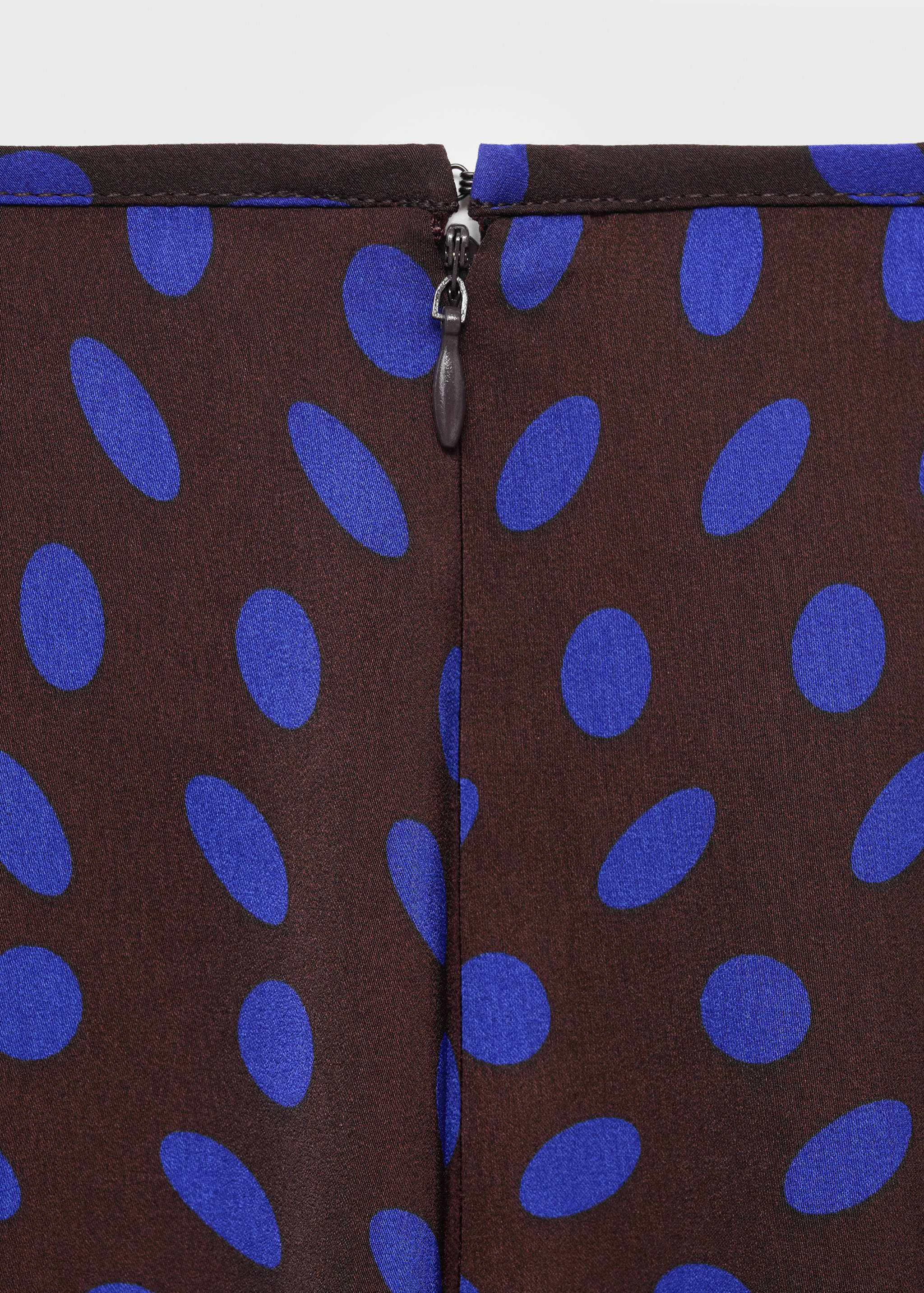 Polka dots flare trousers - Details of the article 0
