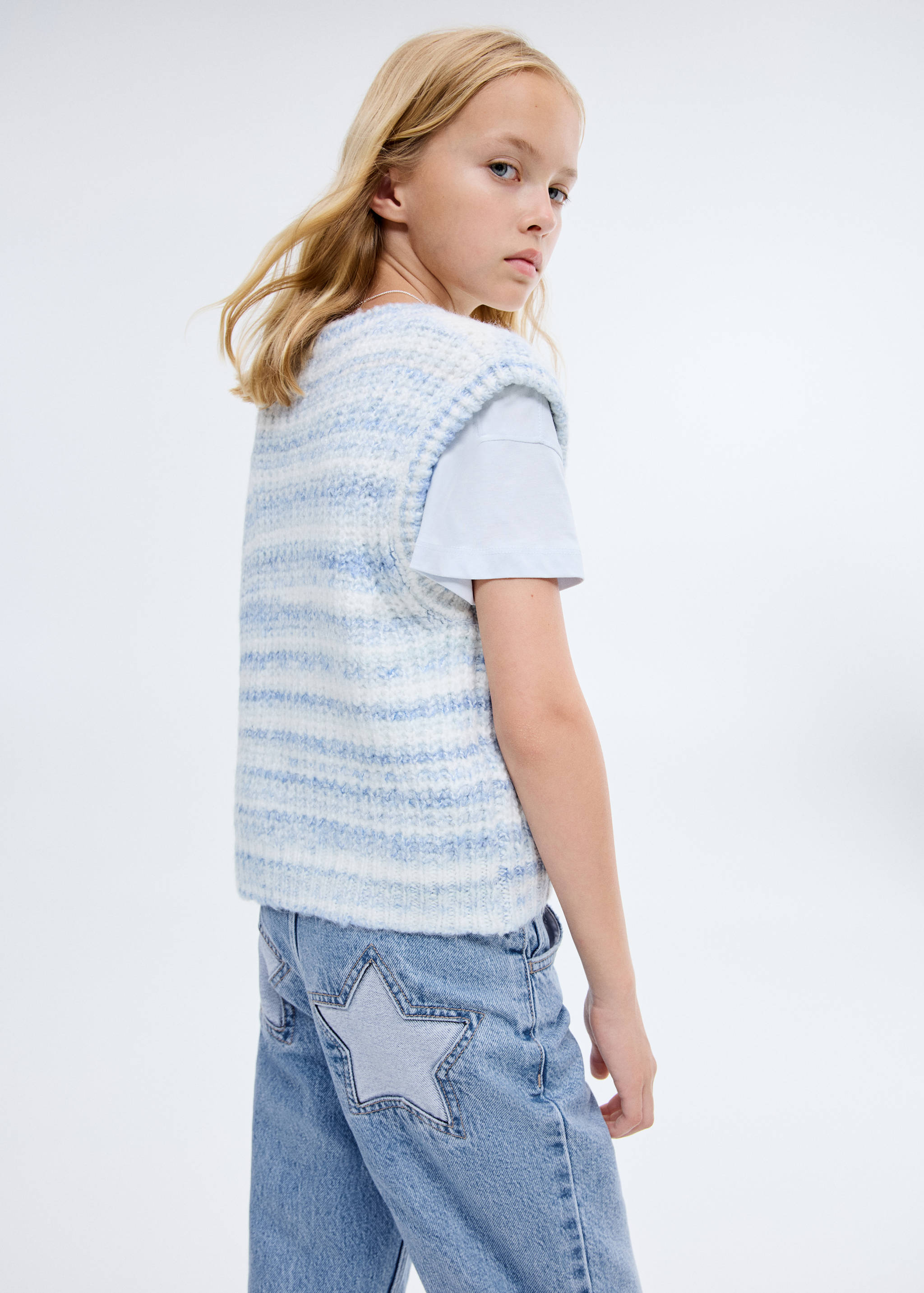 Jeans mom fit rotos decorativos - Detalle del artículo 1