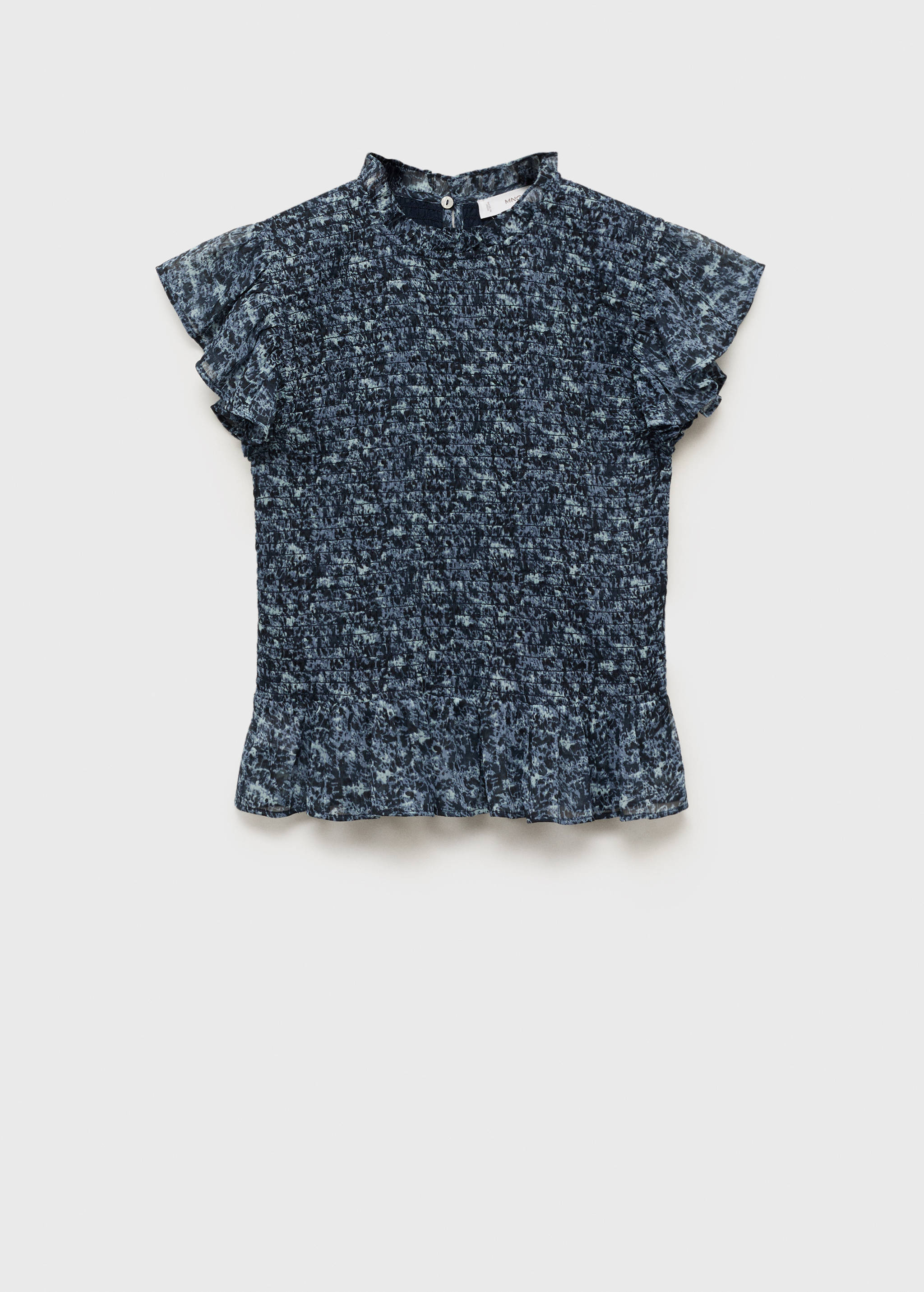 Blusa estampada volantes - Artículo sin modelo