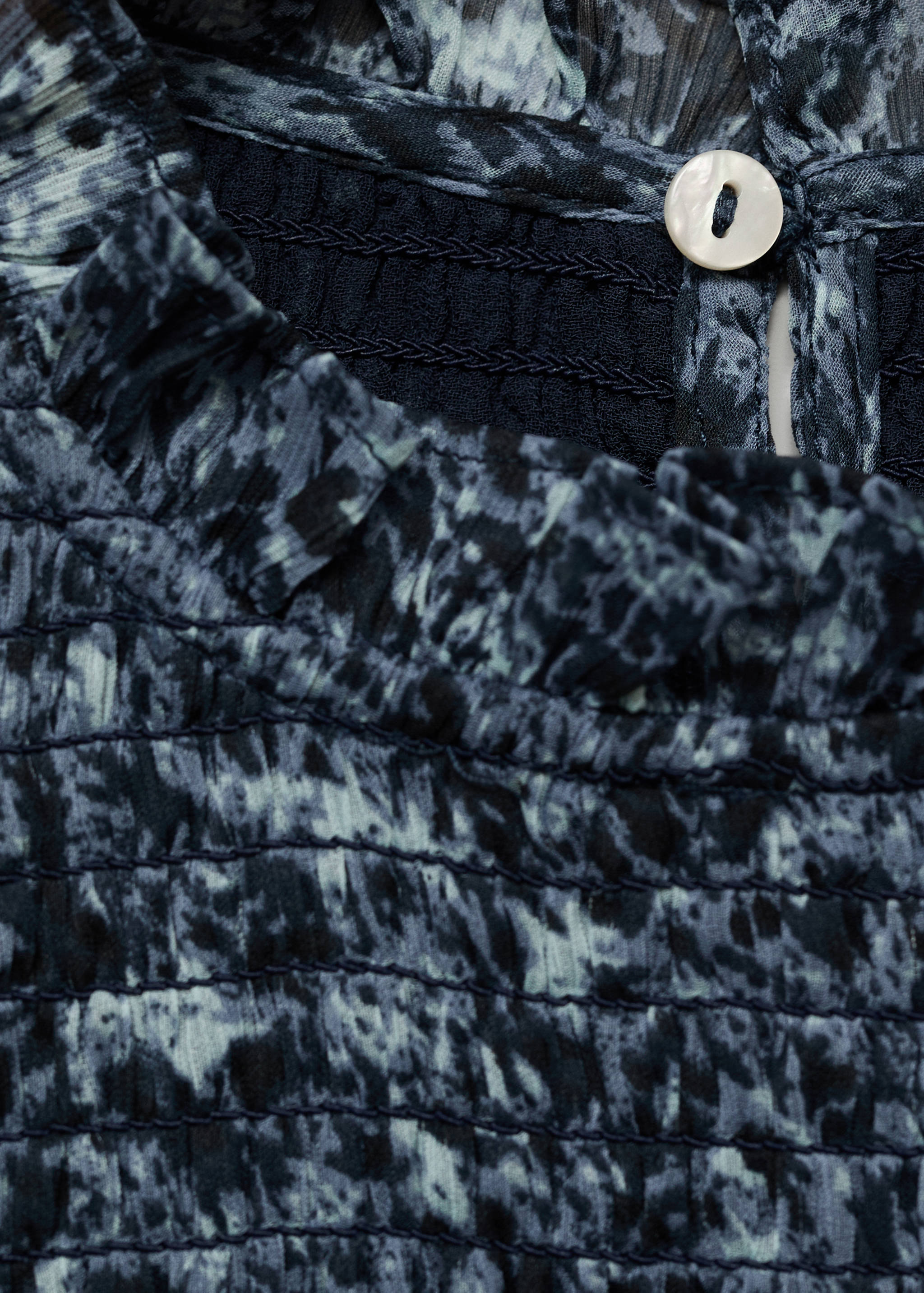 Blusa estampada volantes - Detalle del artículo 8