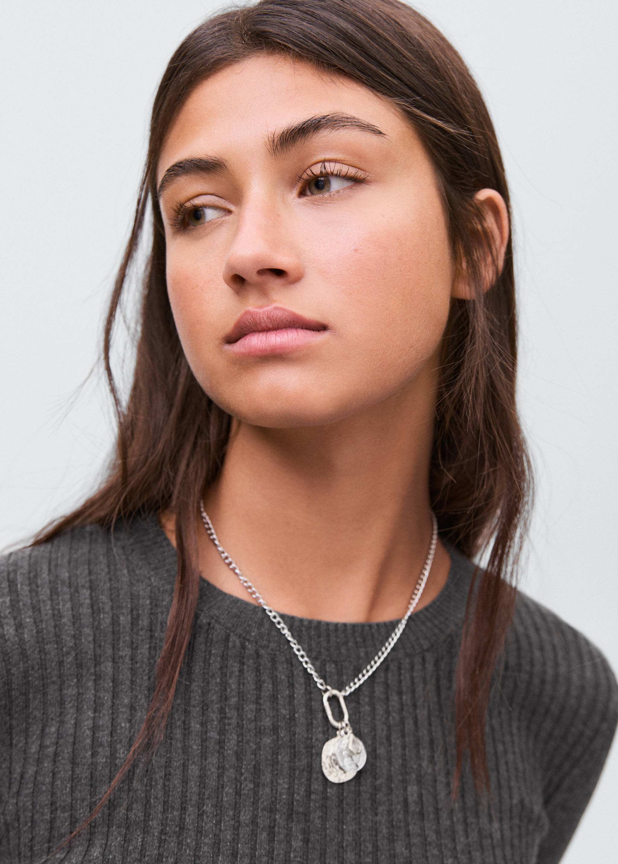 Ribbed knit dress - Details of the article 1