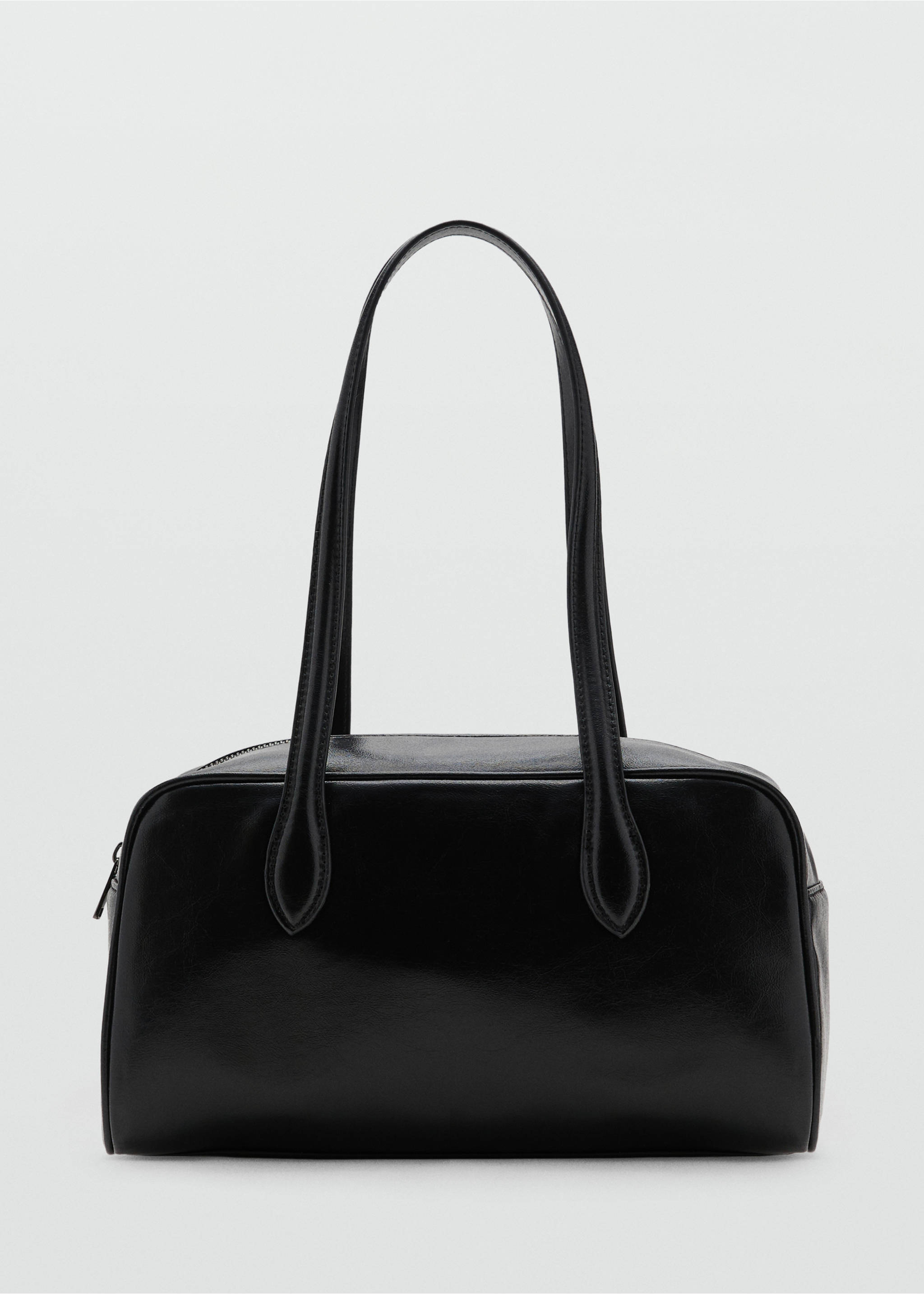 Bowlingová taška s koženým efektem - Zboží bez modelu, Černá. Ref: 17064782-00.