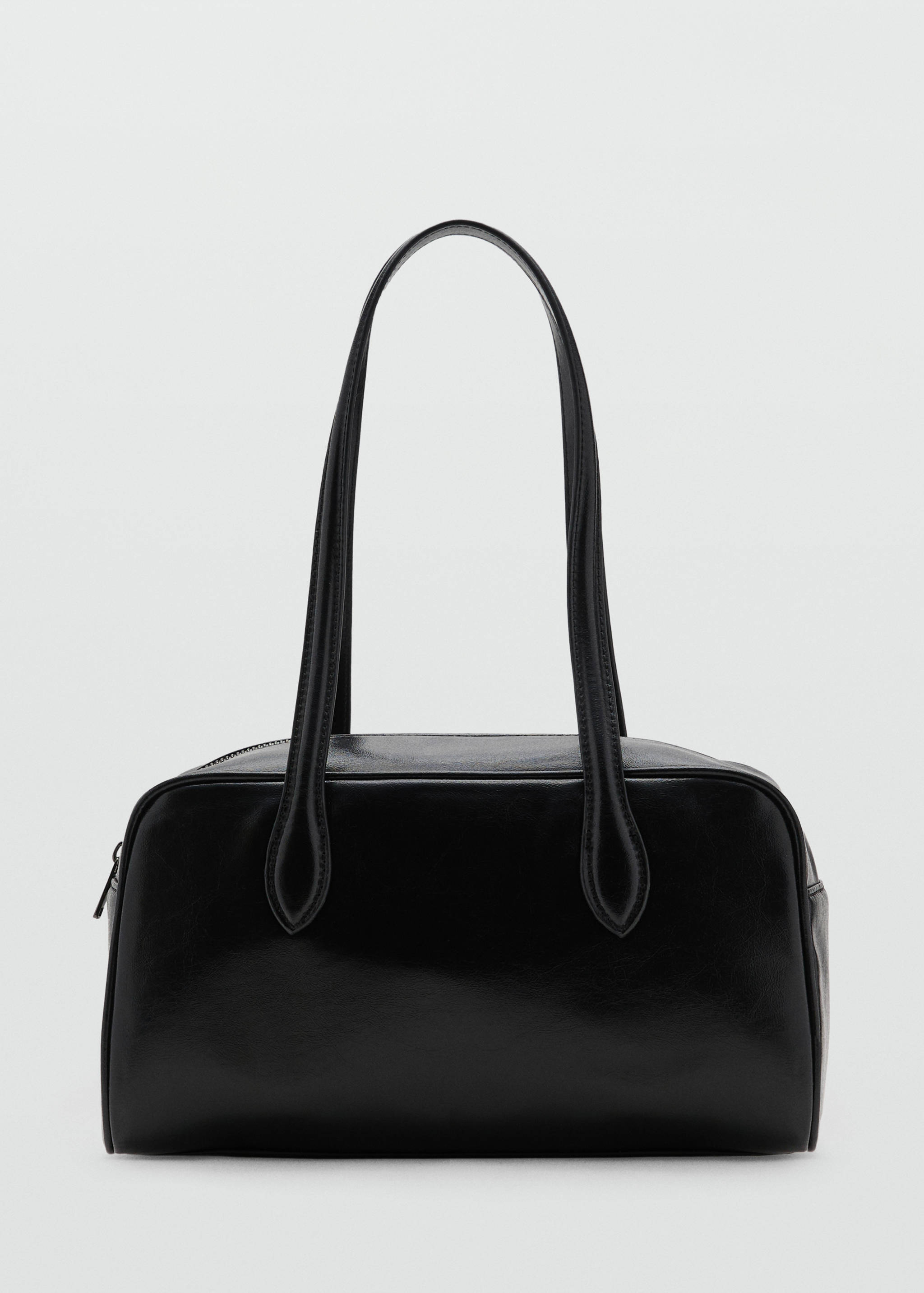 Bowling bag with faux-leather finish - Article without model