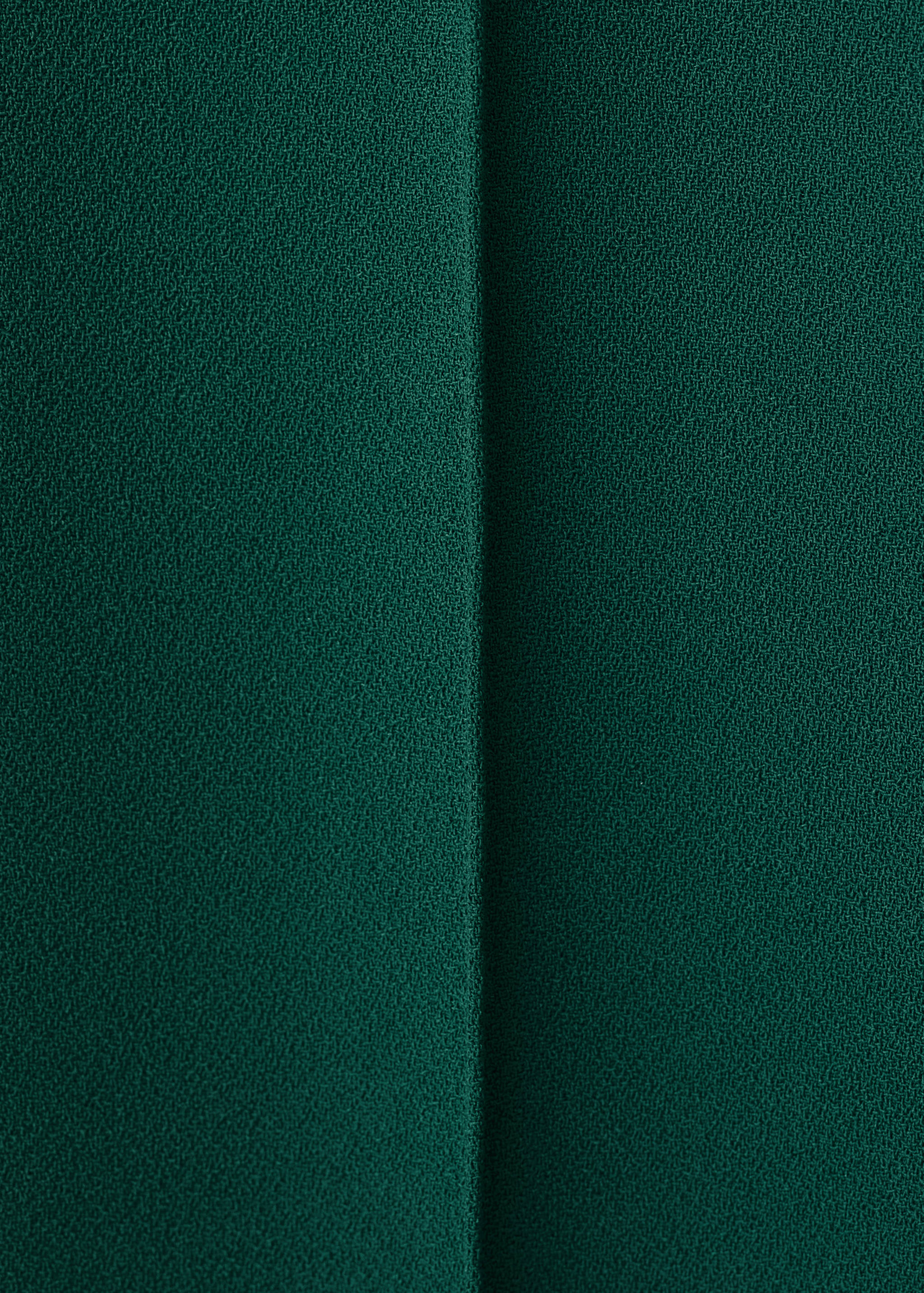 Straight mid-rise trousers - Details of the article 0