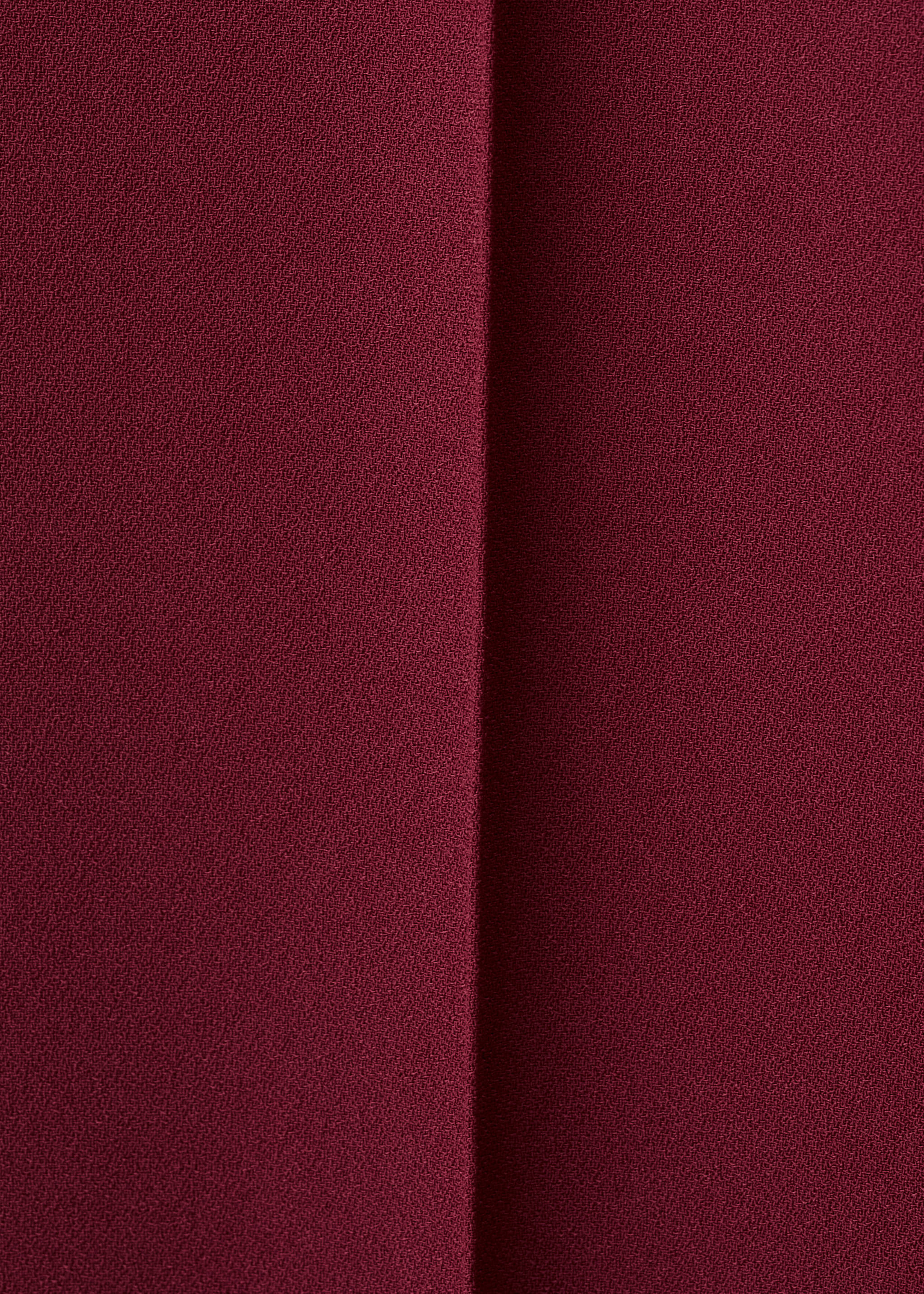 Straight mid-rise trousers - Details of the article 8