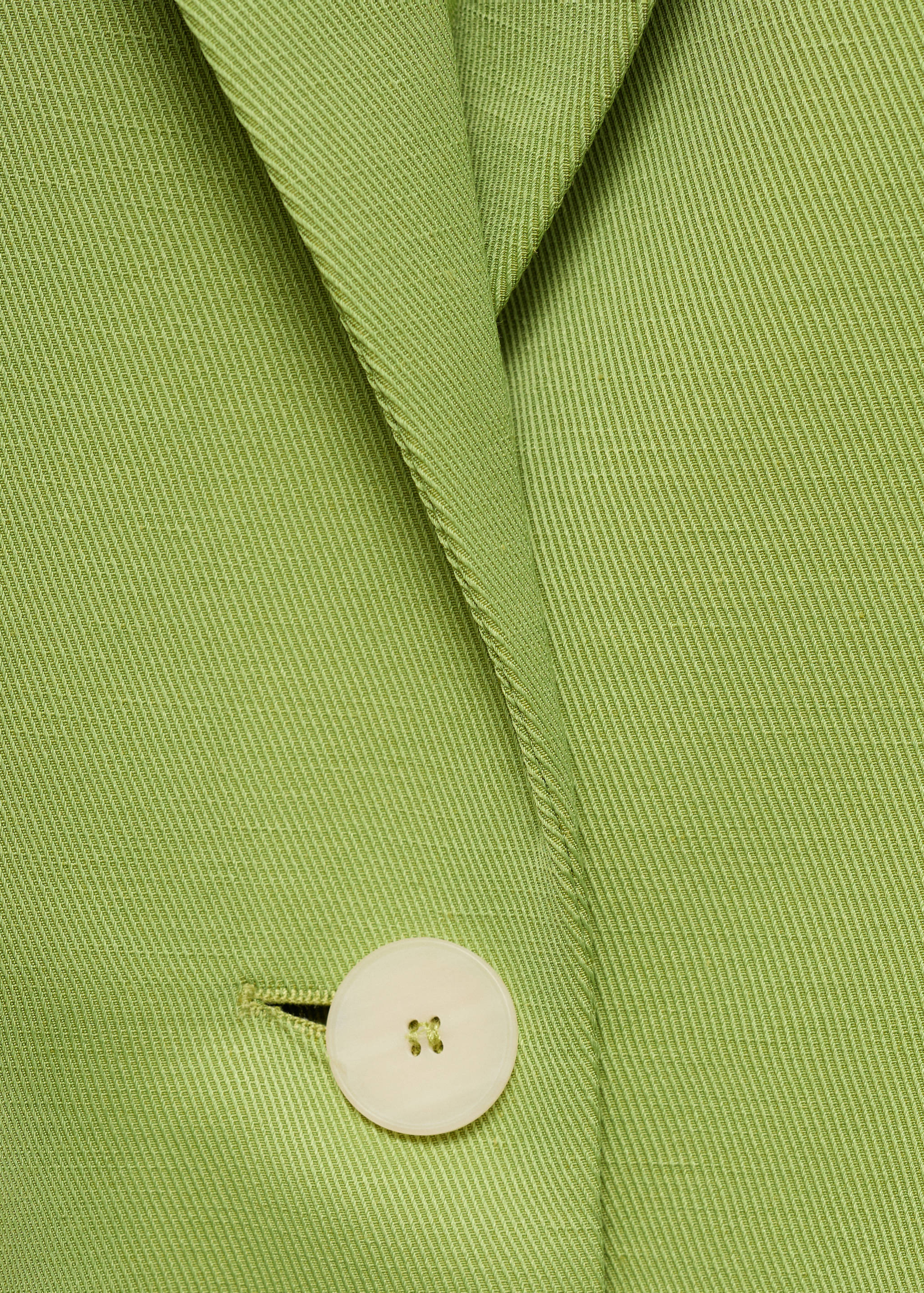 Linen-blend suit jacket - Details of the article 0