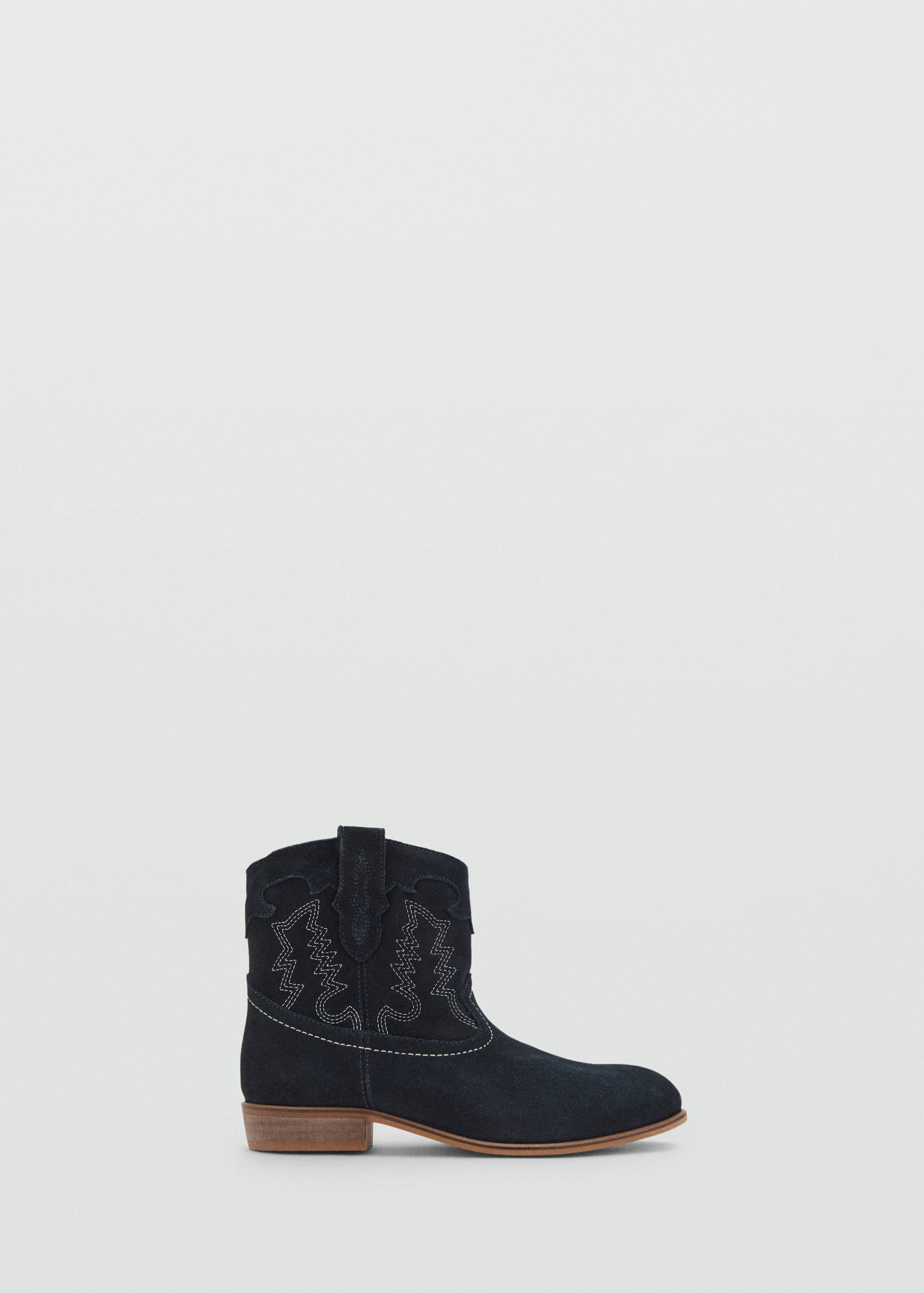 Broderade skinnboots - Artikel utan modell