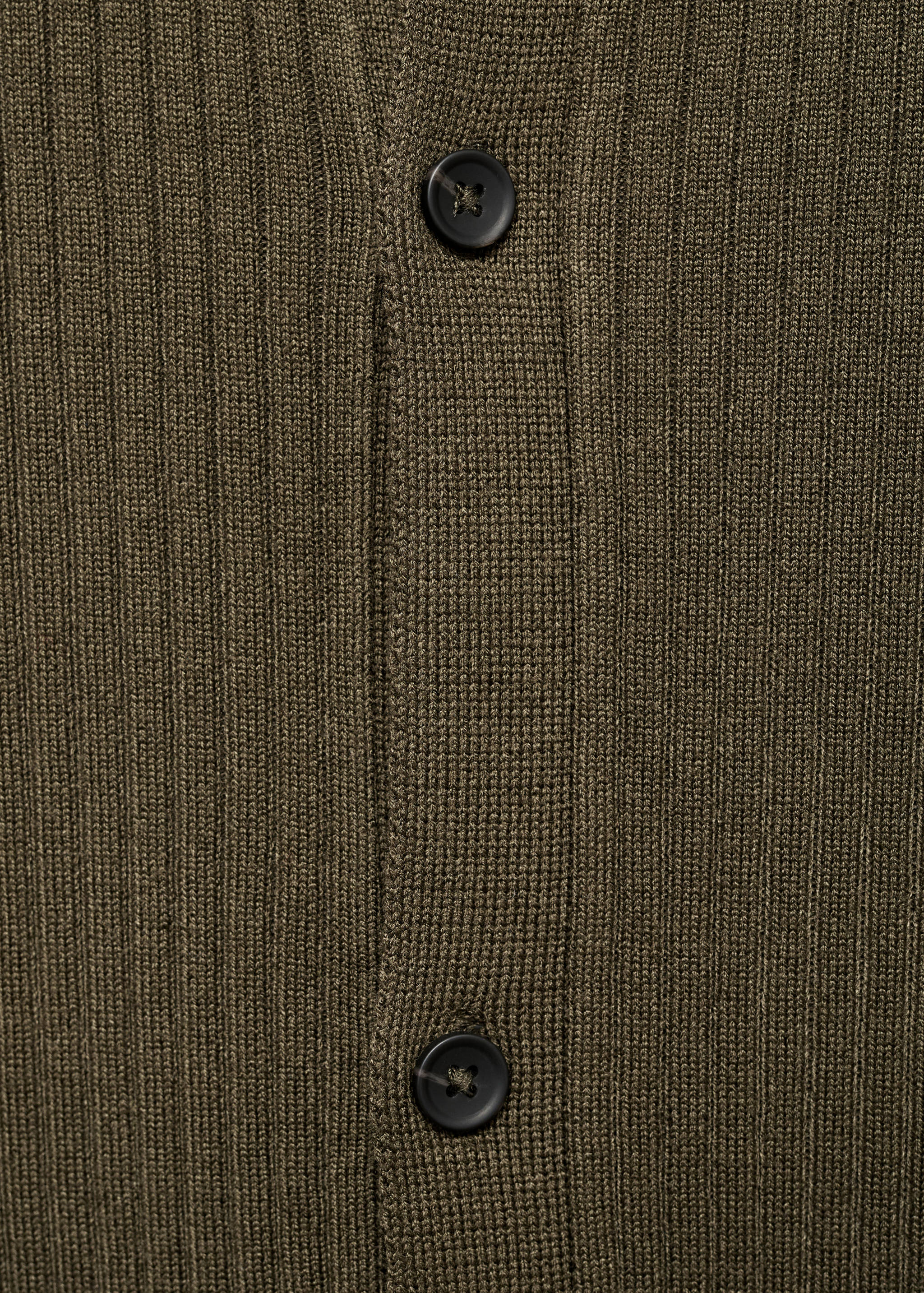 Geribd gebreid vest - Detail van het artikel 0