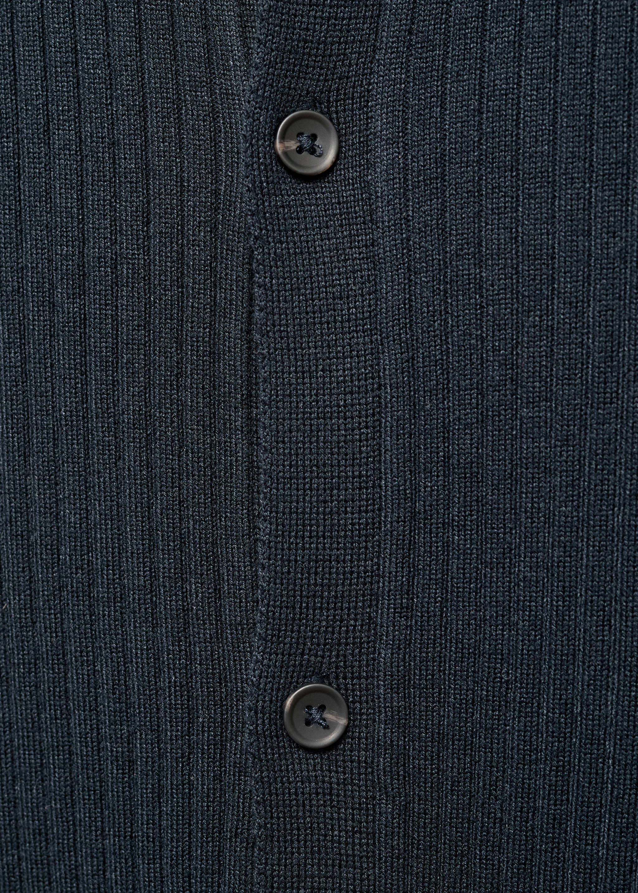 Geribd gebreid vest - Detail van het artikel 8