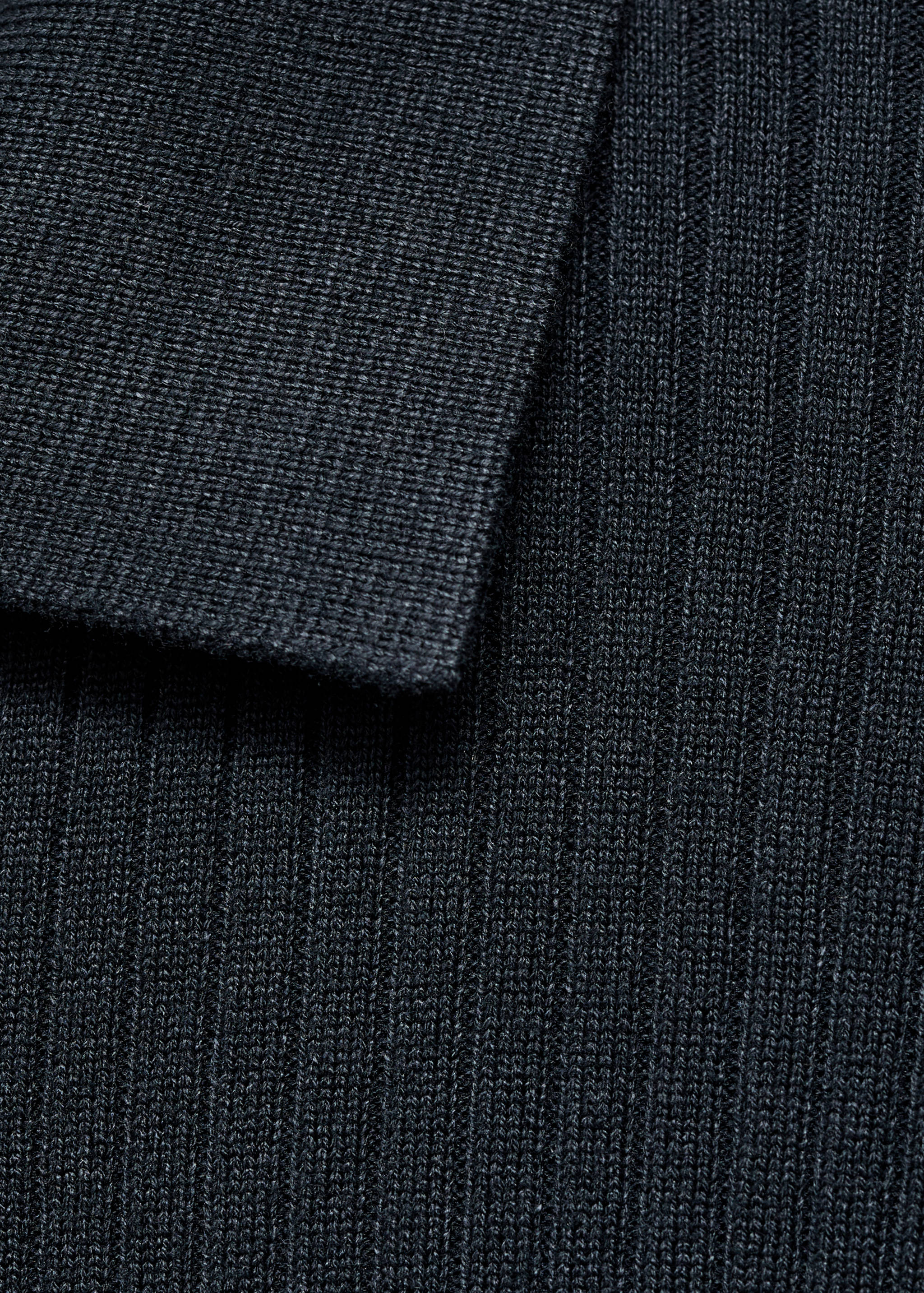 Geribd gebreid vest - Detail van het artikel 0