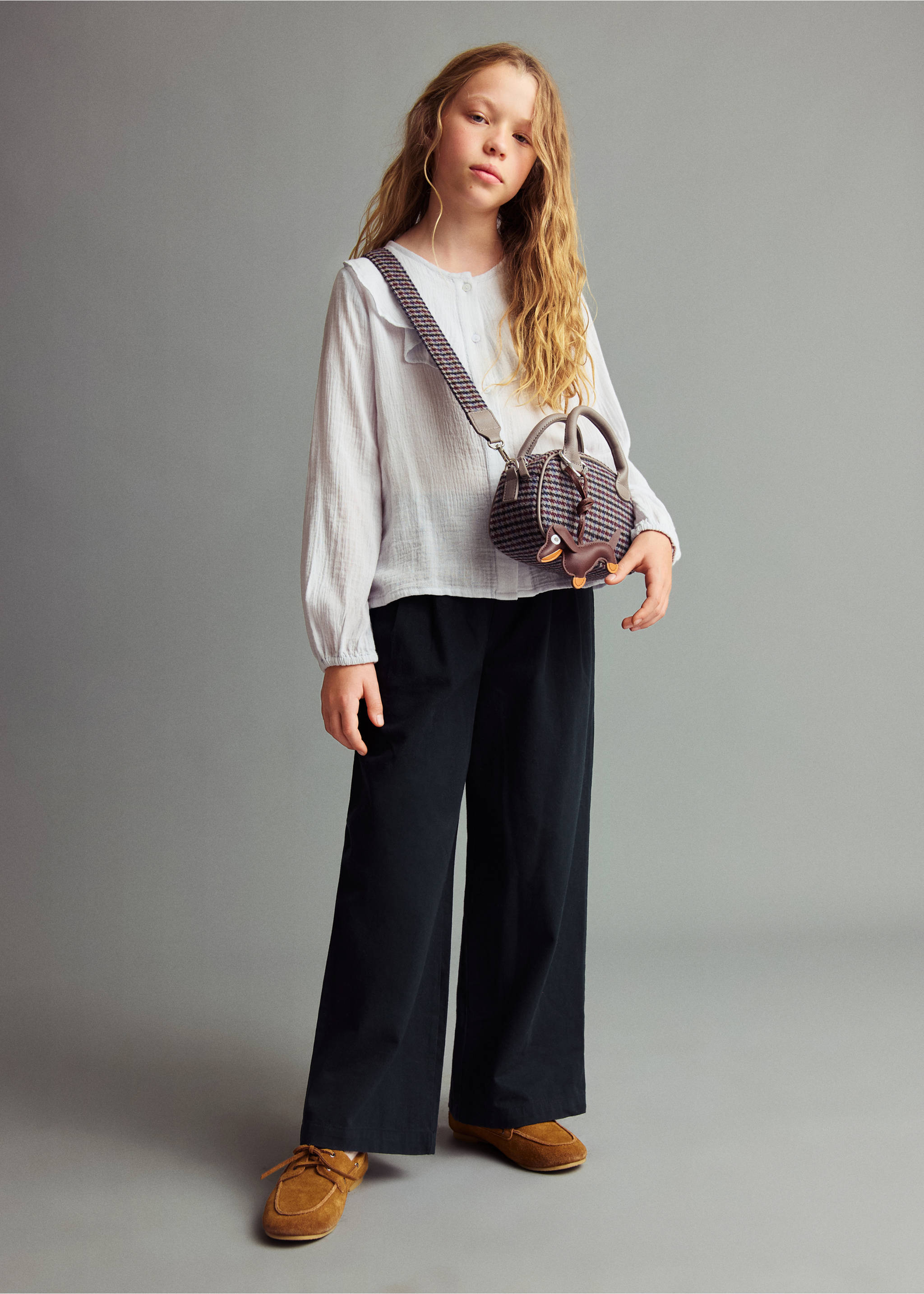 Katoenen culotte - Overzichtstekening, Donkermarine. Ref: 17065152-00.