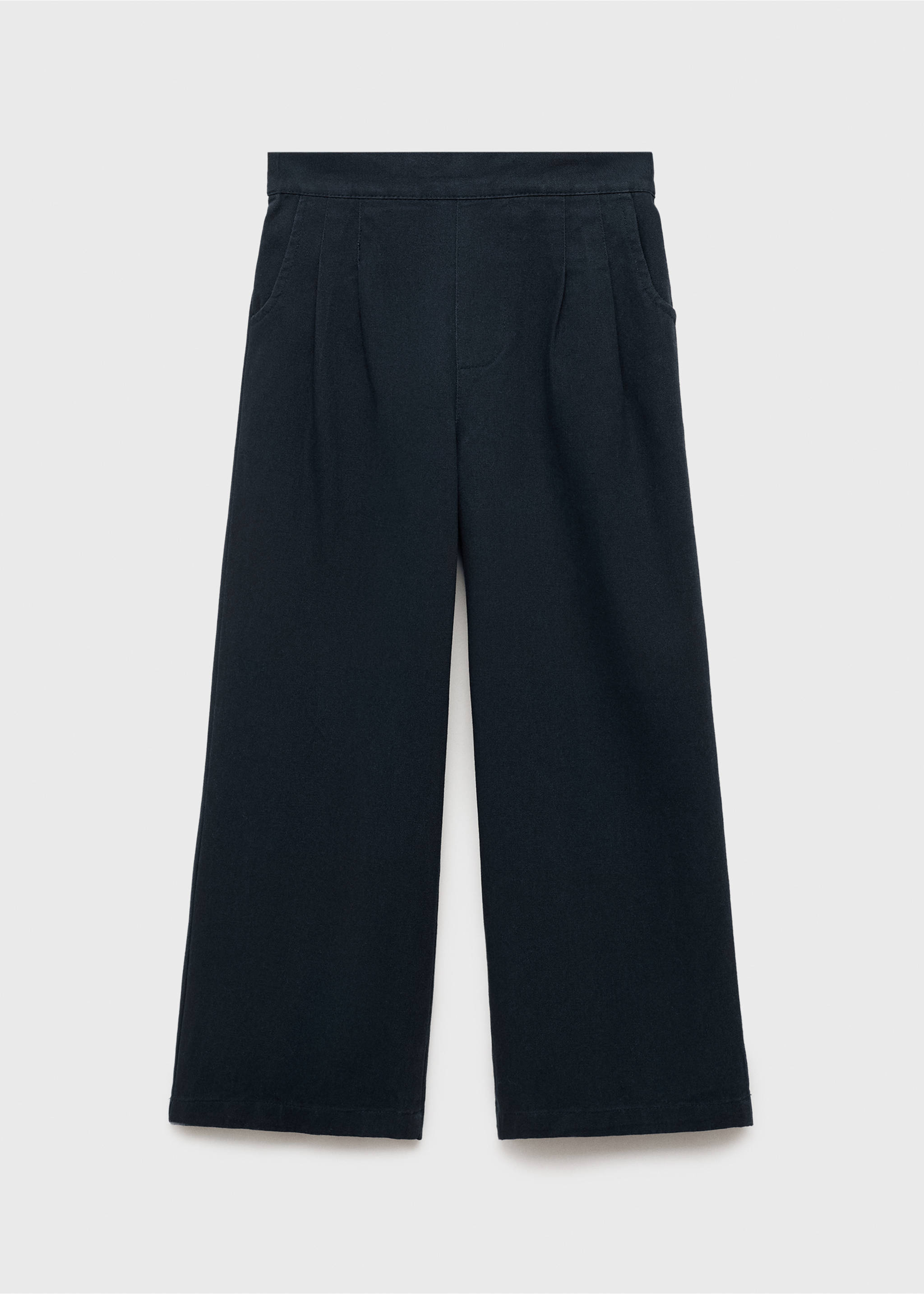 Pamut culotte nadrág - Termék modell nélkül, Sötétkék. Ref: 17065152-00.
