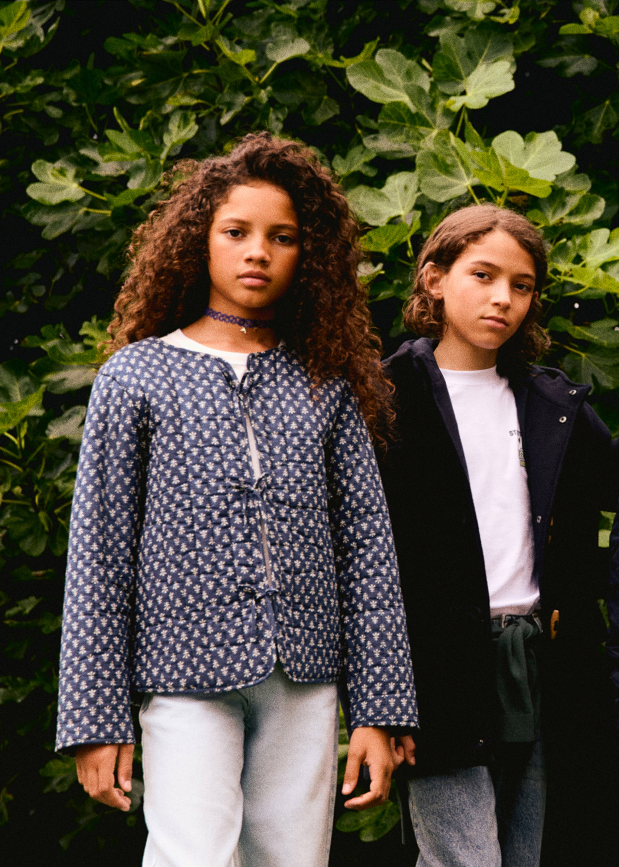 Printed cotton jacket - General plane, Navy. Ref: 17065156-00.