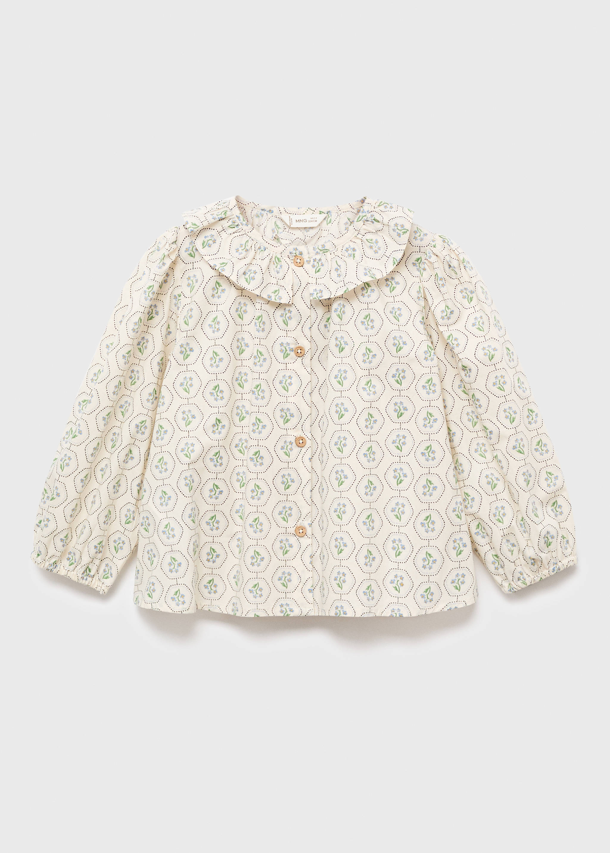 Blouse col Claudine - Article sans modèle