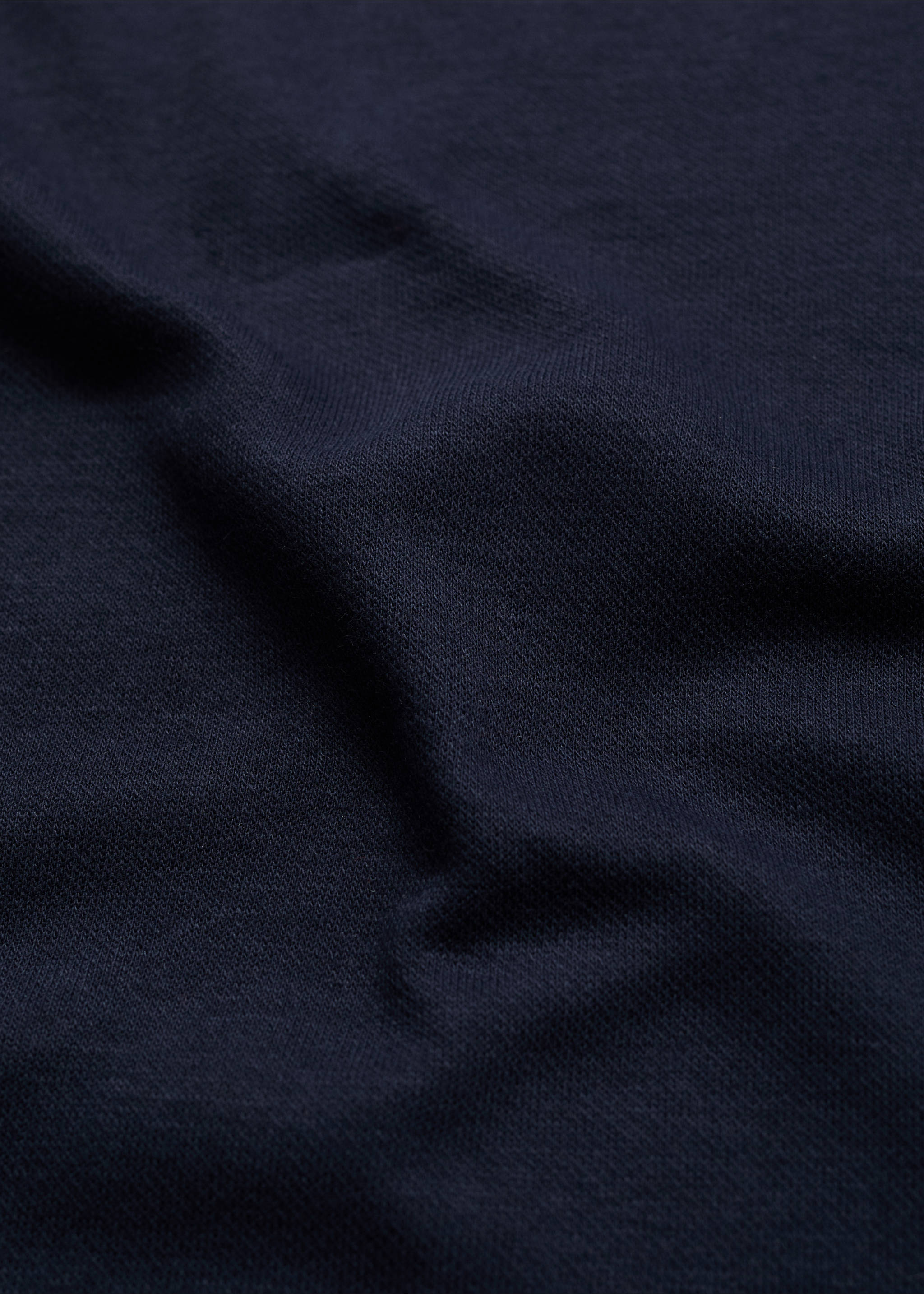 Close-up of dark navy blue fabric texture for trousers., Navy. Ref: 17065167-00.