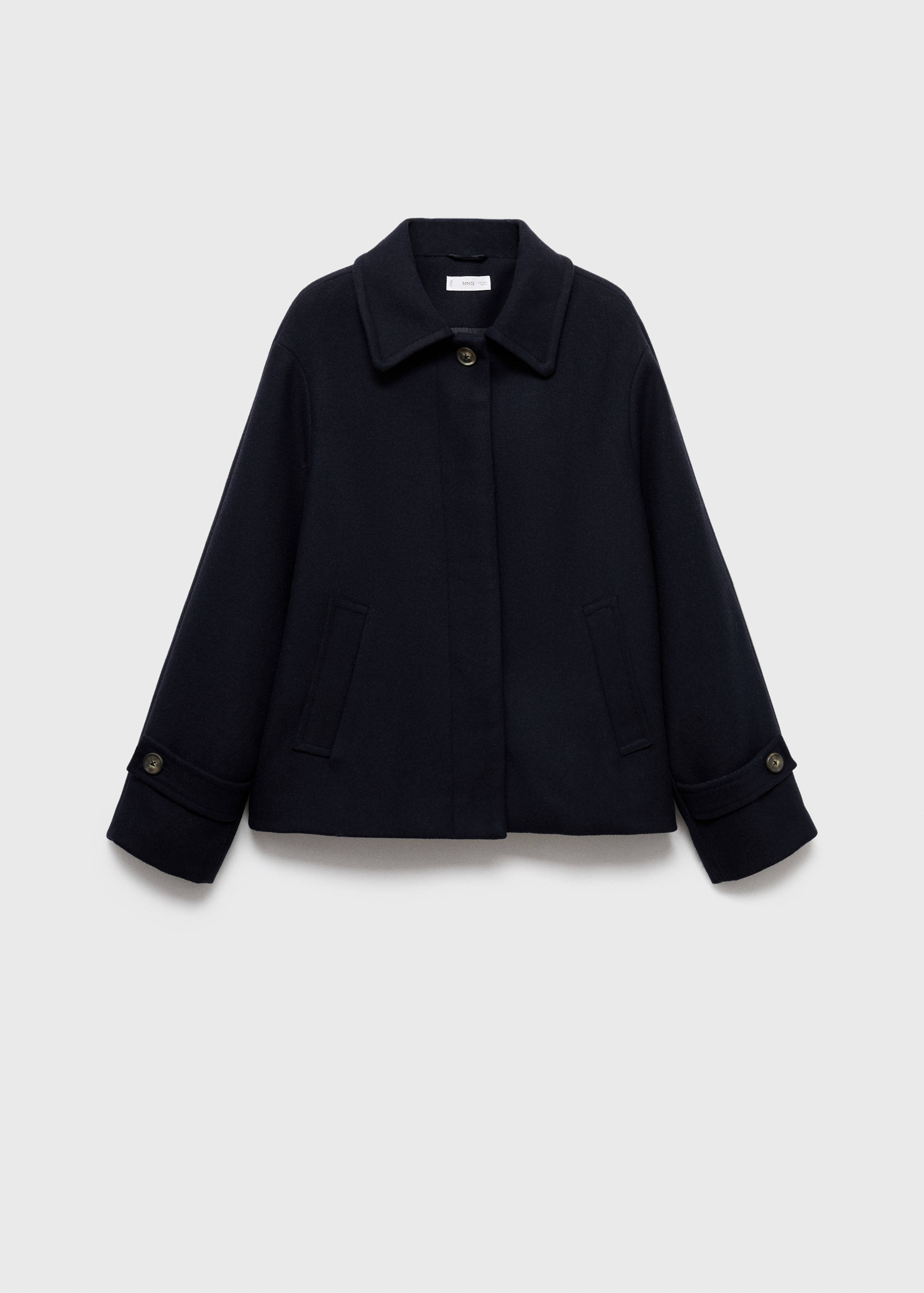 Wool fabric coat - Article without model
